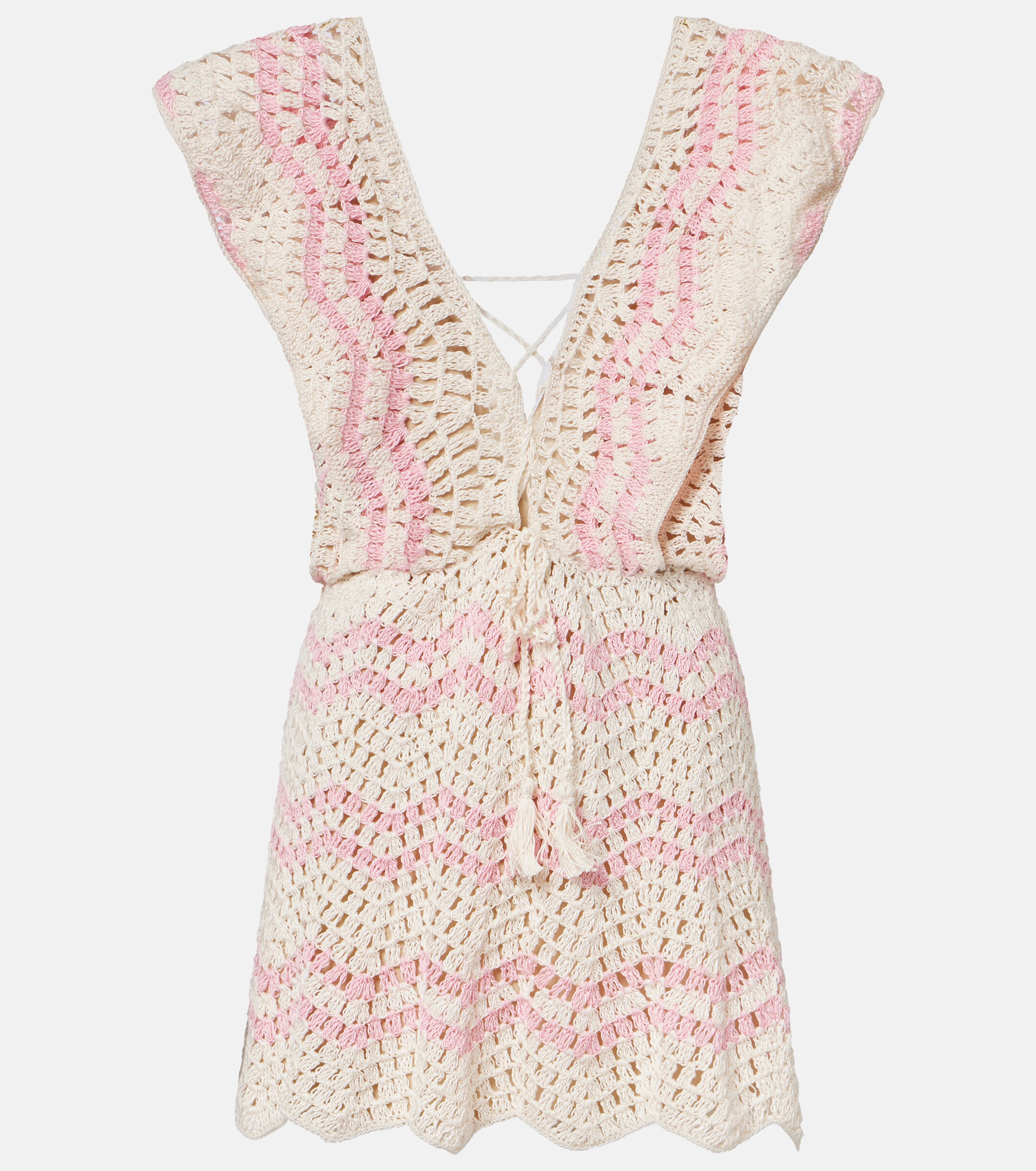 Anna Kosturova Anna Kosturova Melissa crochet cotton minidress