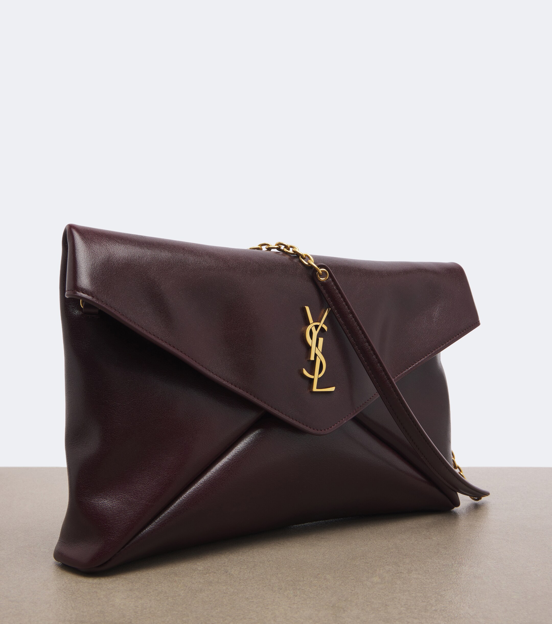 Saint Laurent Saint Laurent Cassandre Large leather shoulder bag