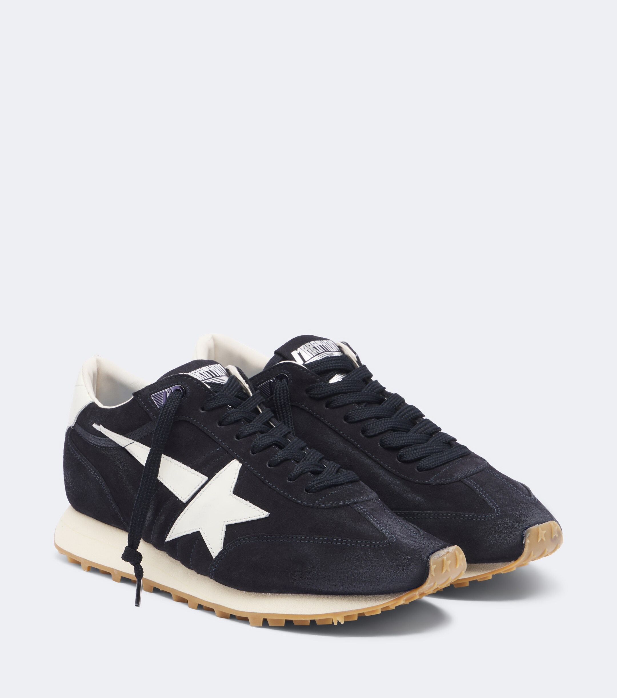 Golden Goose Golden Goose Running Marathon suede sneakers