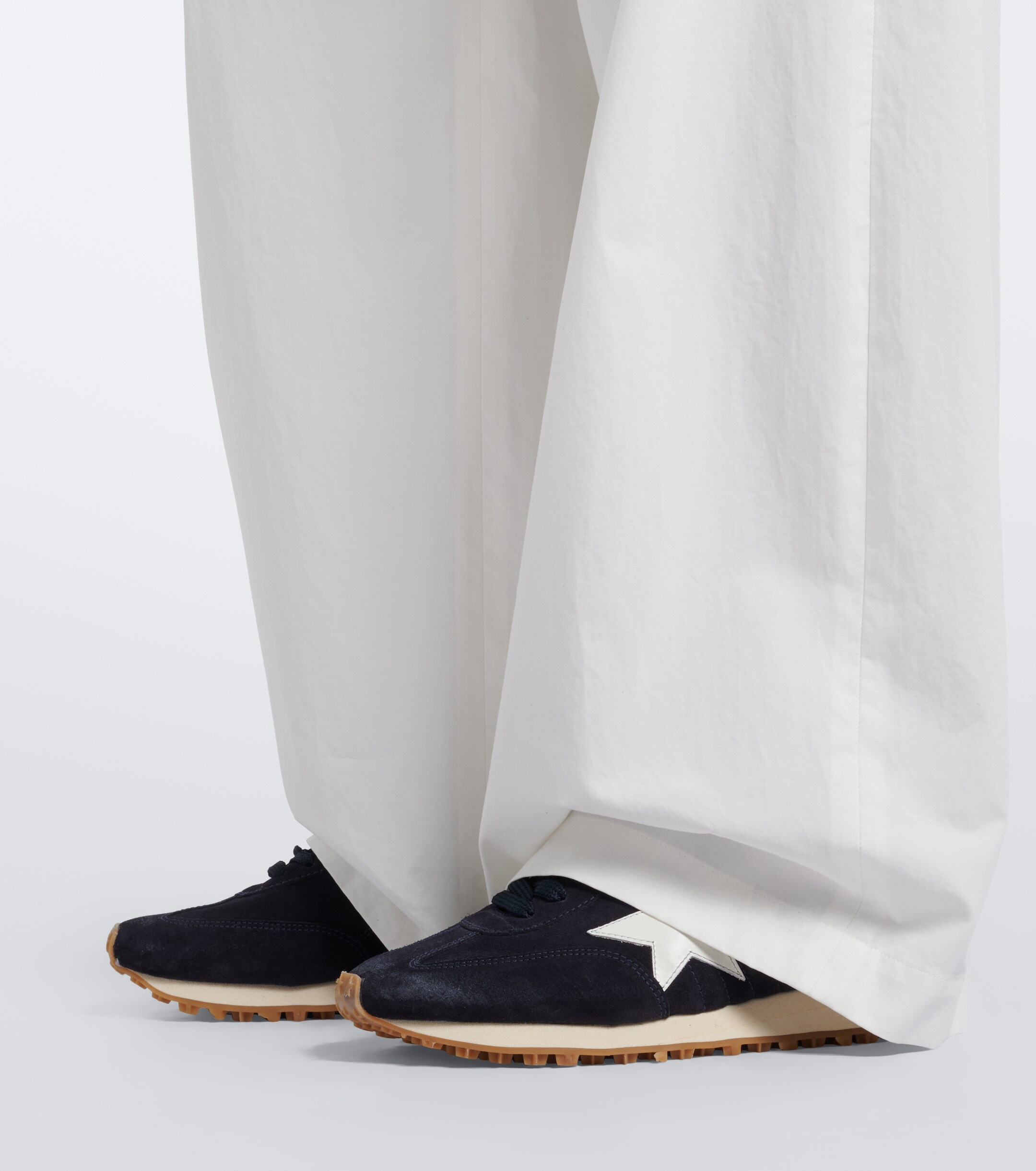 Golden Goose Golden Goose Running Marathon suede sneakers