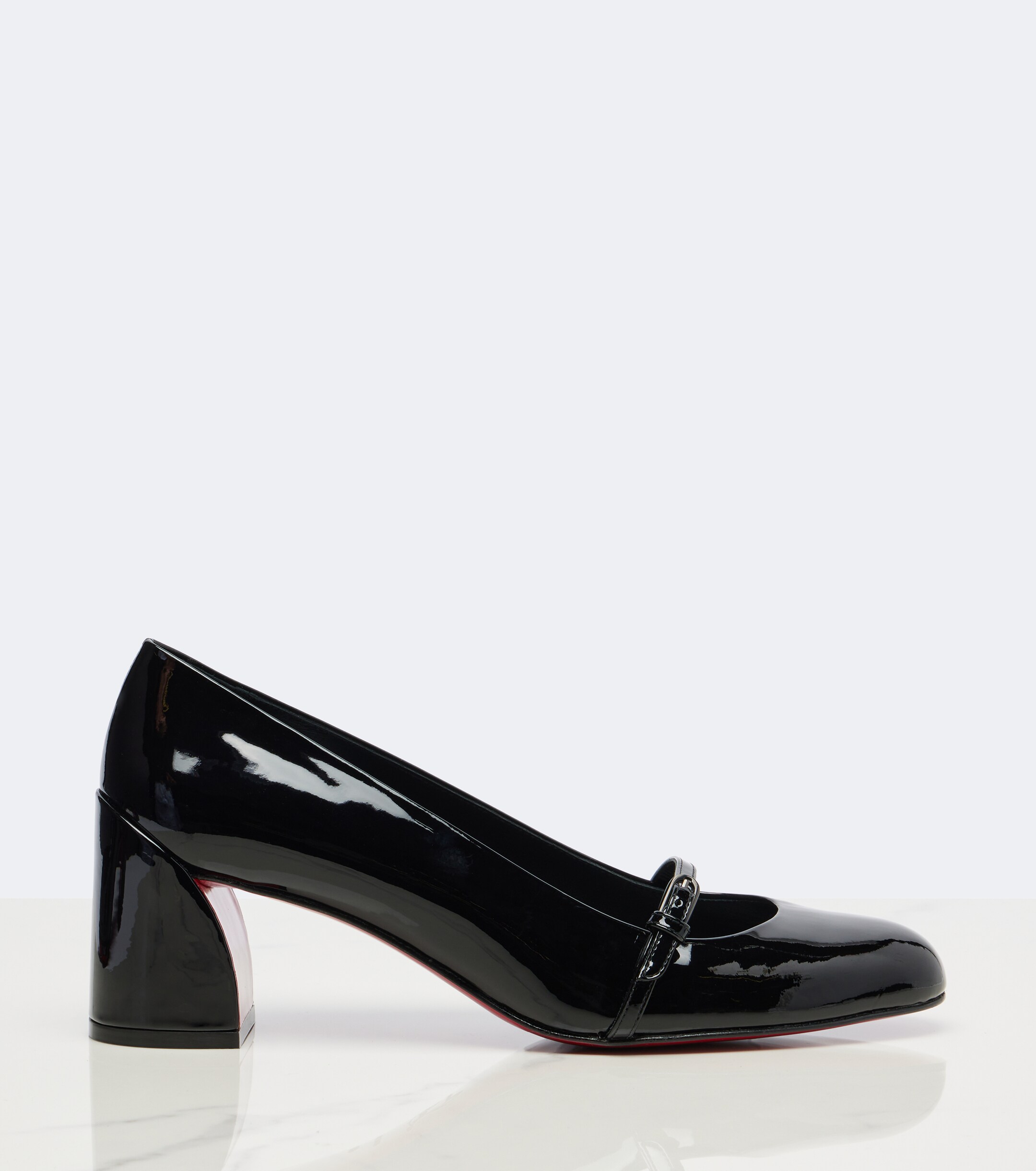 CHRISTIAN LOUBOUTIN Christian Louboutin Jane Nina patent leather Mary Jane pumps