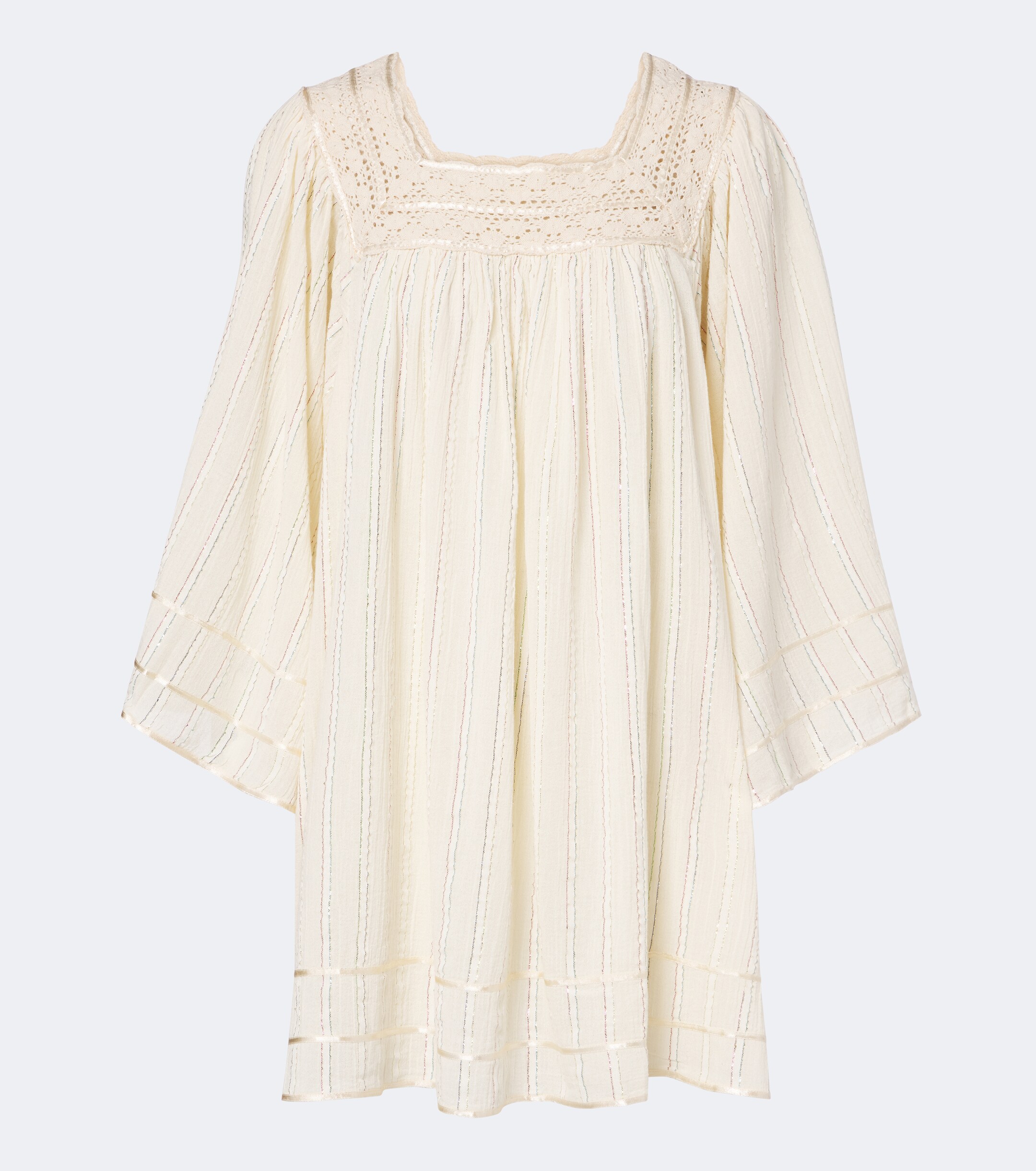 RIXO Rixo Estele Lurex cotton-blend kaftan