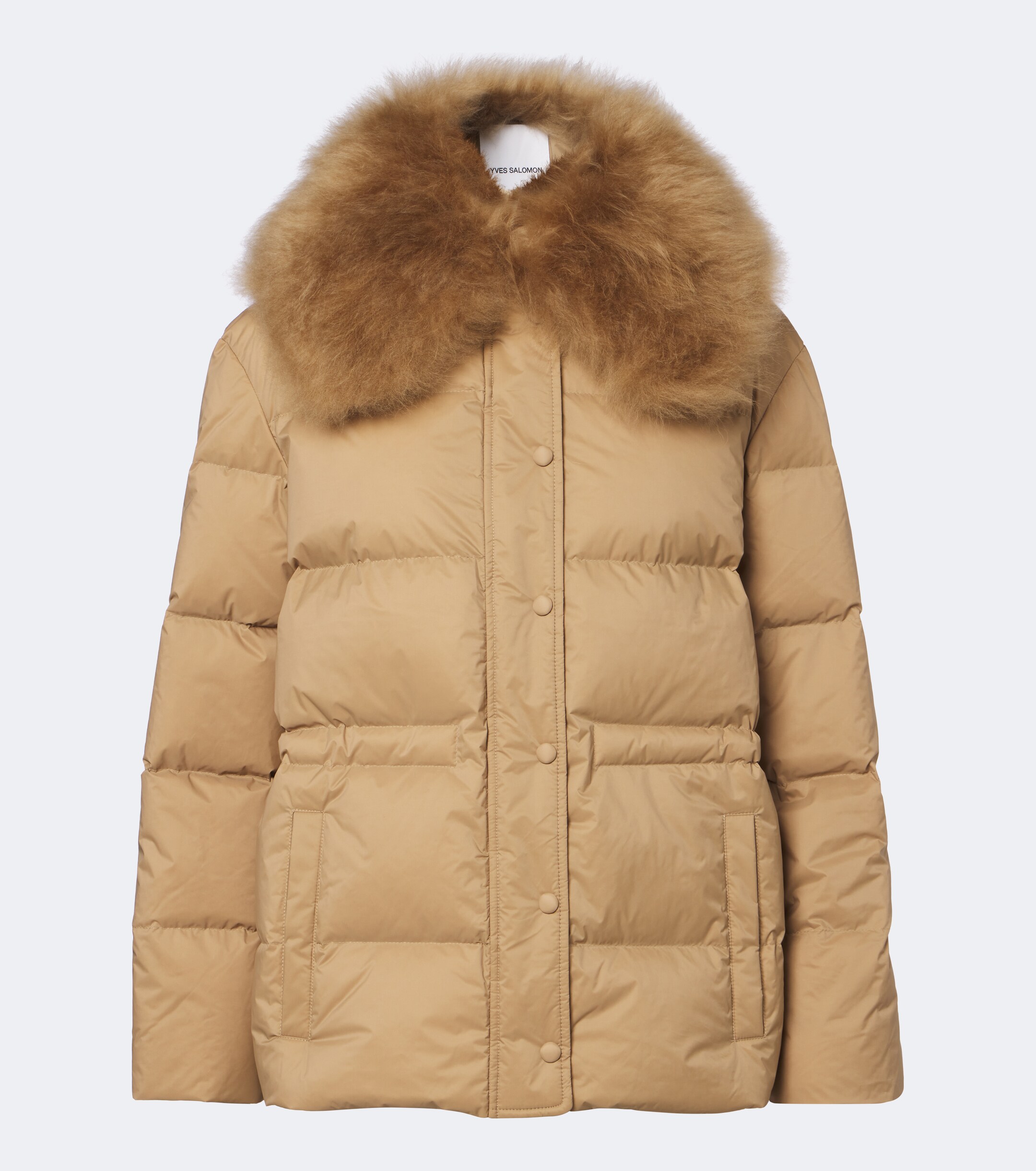 Yves Salomon Yves Salomon Shearling-trimmed down jacket