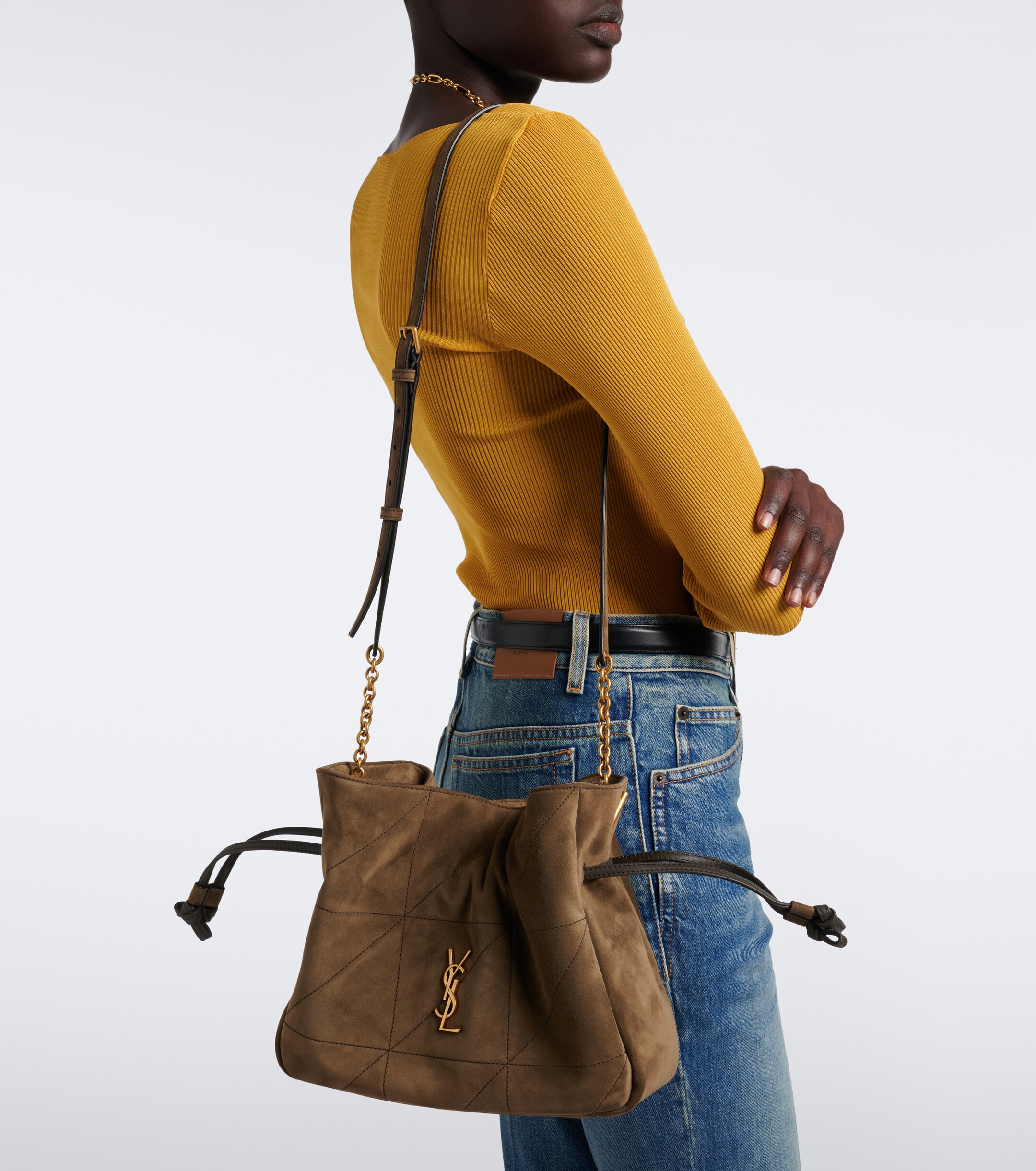 Saint Laurent Jamie suede shoulder bag