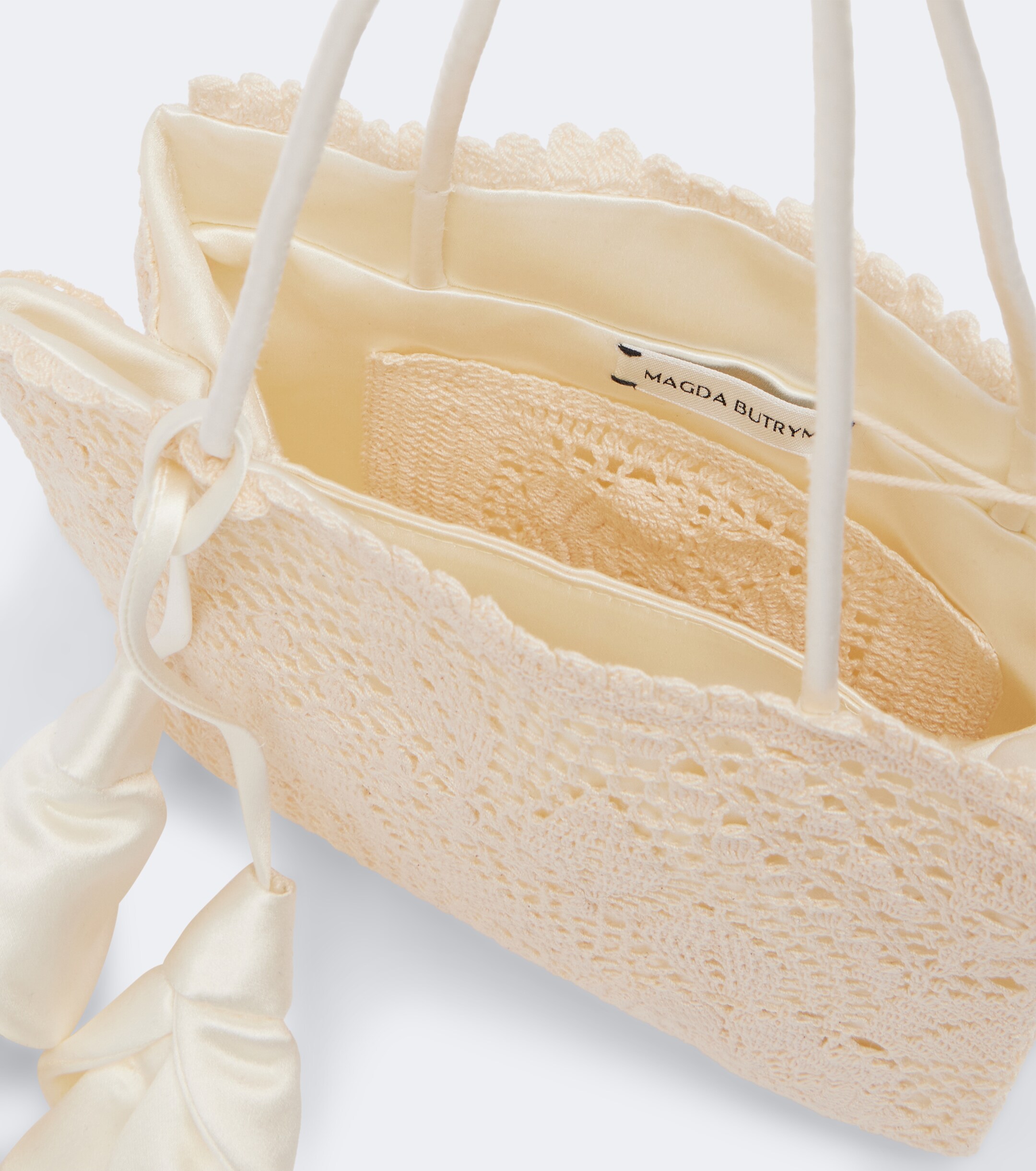 Magda Butrym Julia crochet top-handle bag