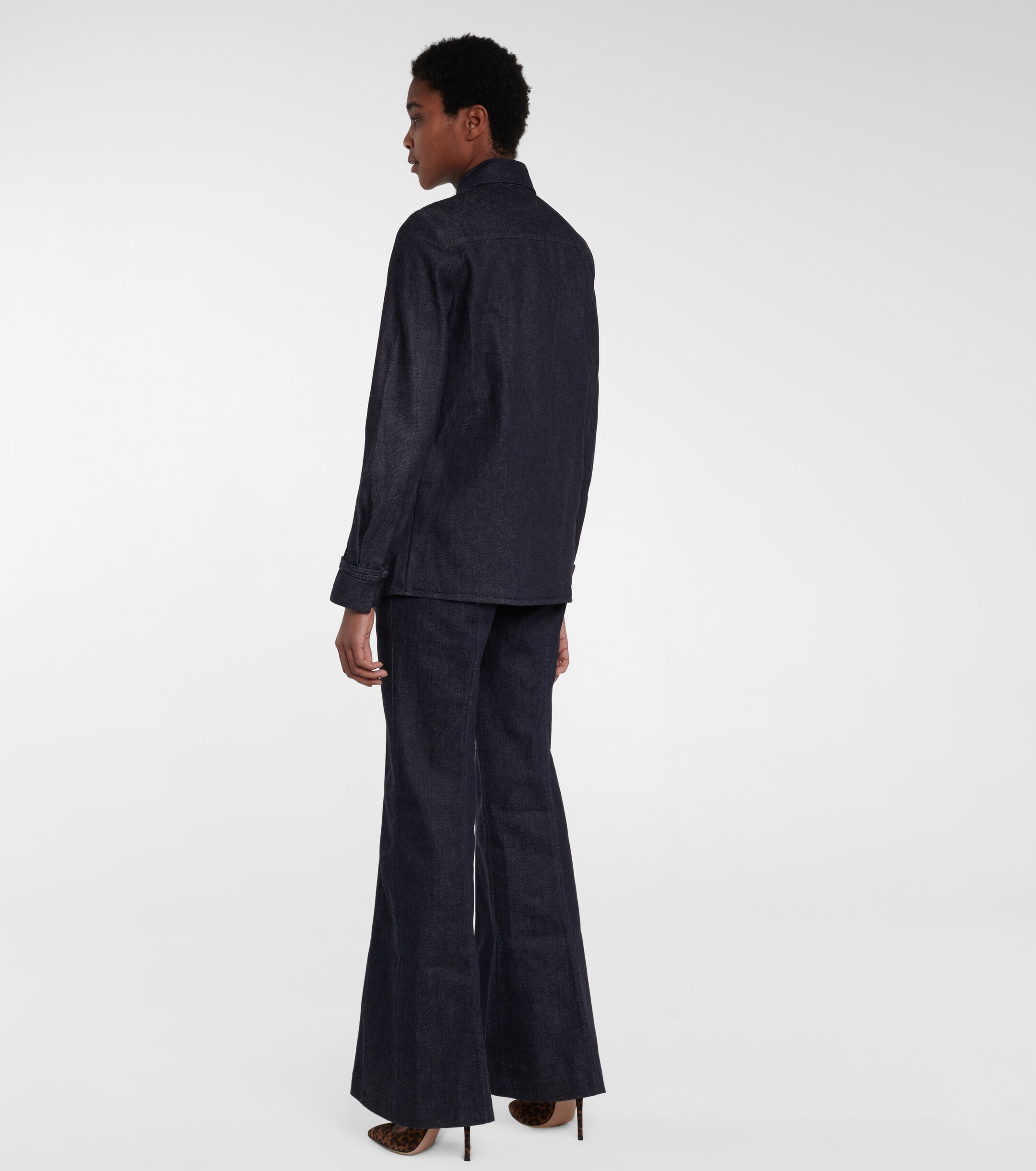 Gabriela Hearst Cruz denim shirt