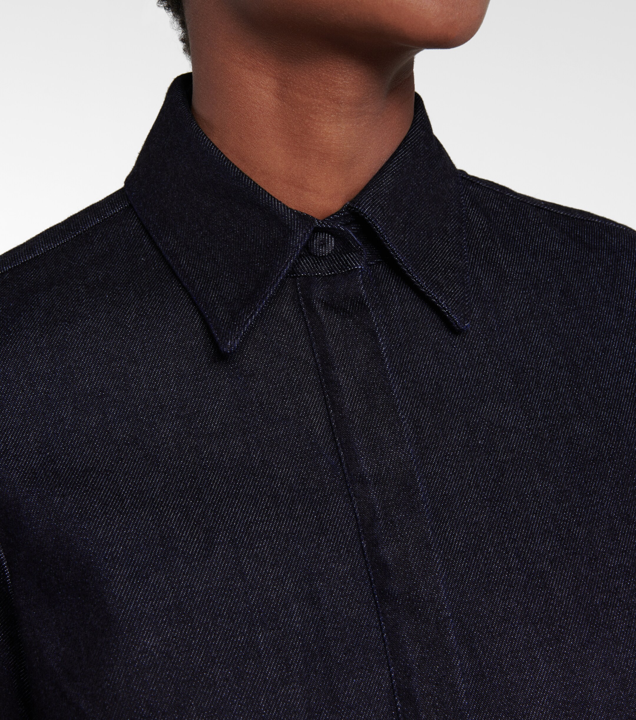 Gabriela Hearst Cruz denim shirt