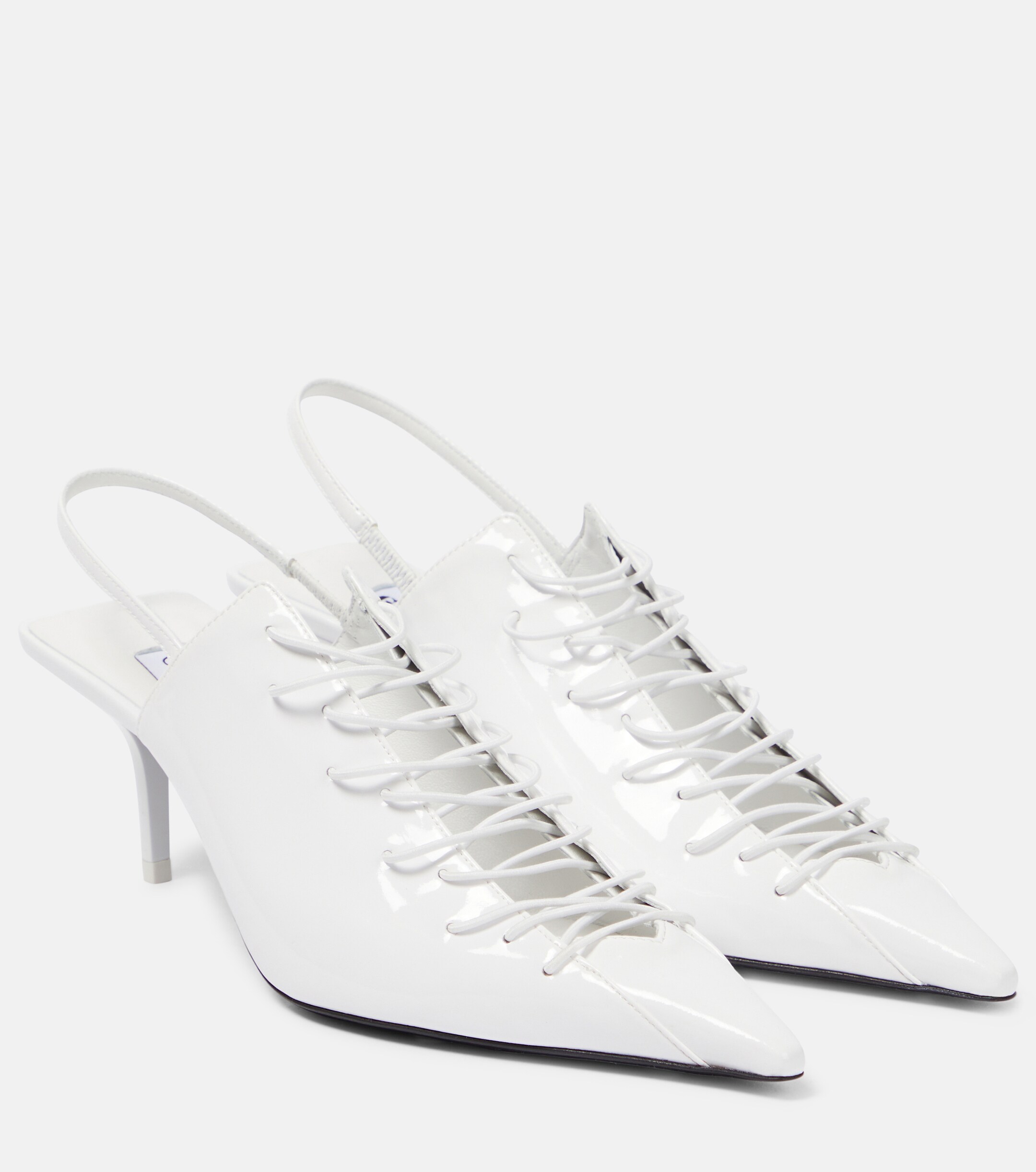 JIMMY CHOO - x Jean Paul Gaultier Corset leather pumps | Plush