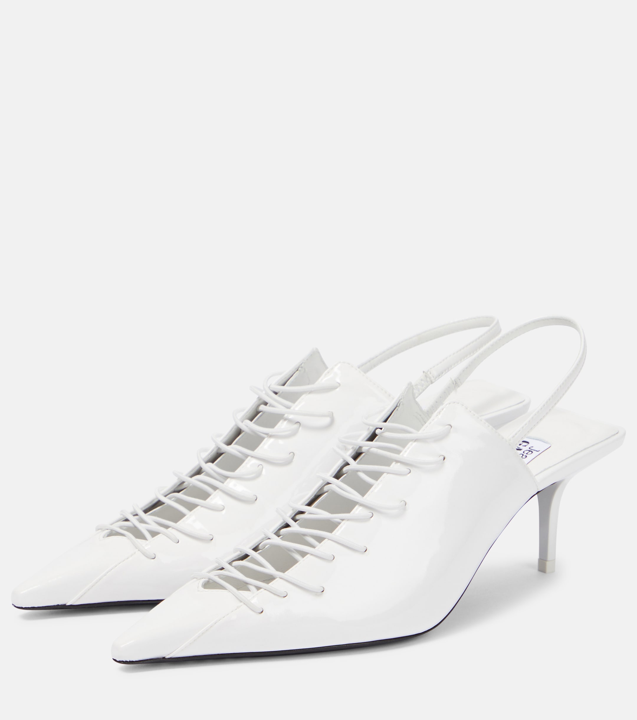 JIMMY CHOO - x Jean Paul Gaultier Corset leather pumps | Plush