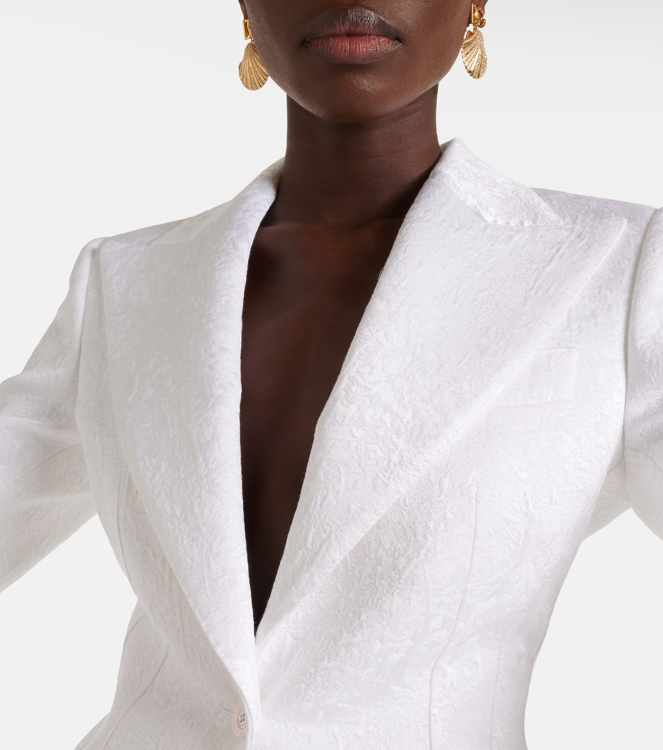 Dolce&Gabbana - Capri Turlington brocade blazer | Plush