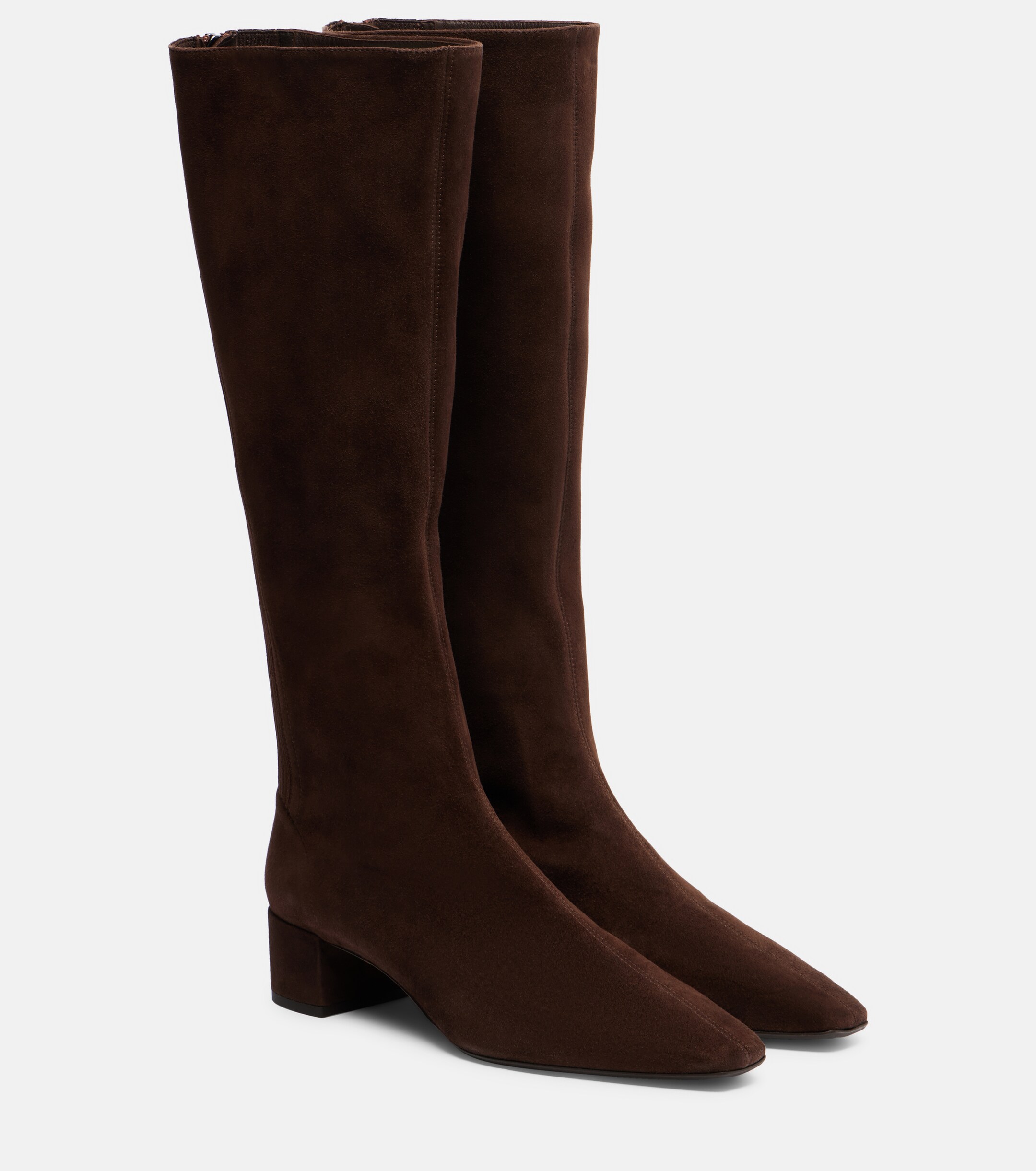 AQUAZZURA - Saint Honore 35 suede knee-high boots | Plush
