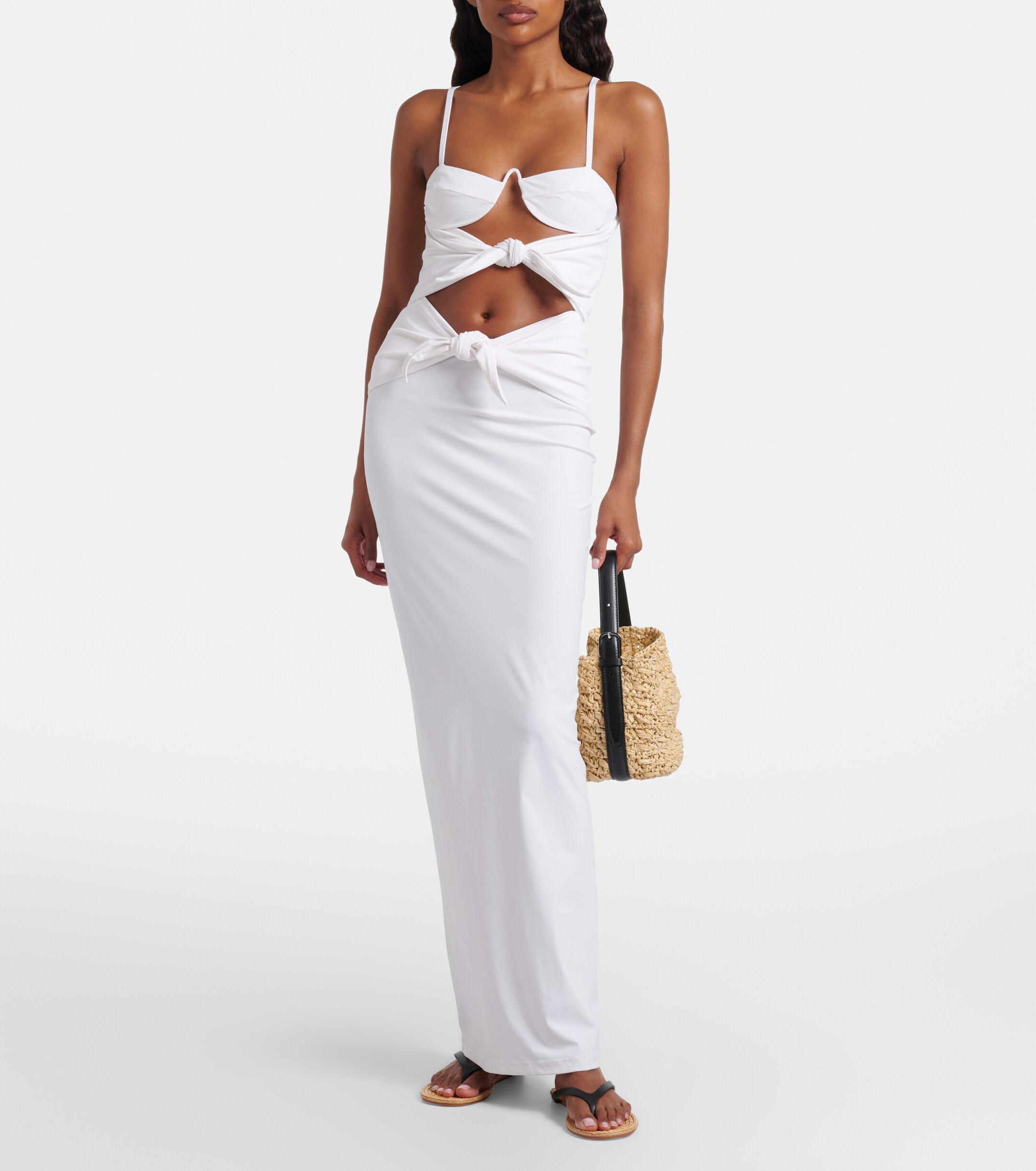 Christopher Esber Christopher Esber Palma leather thong sandals