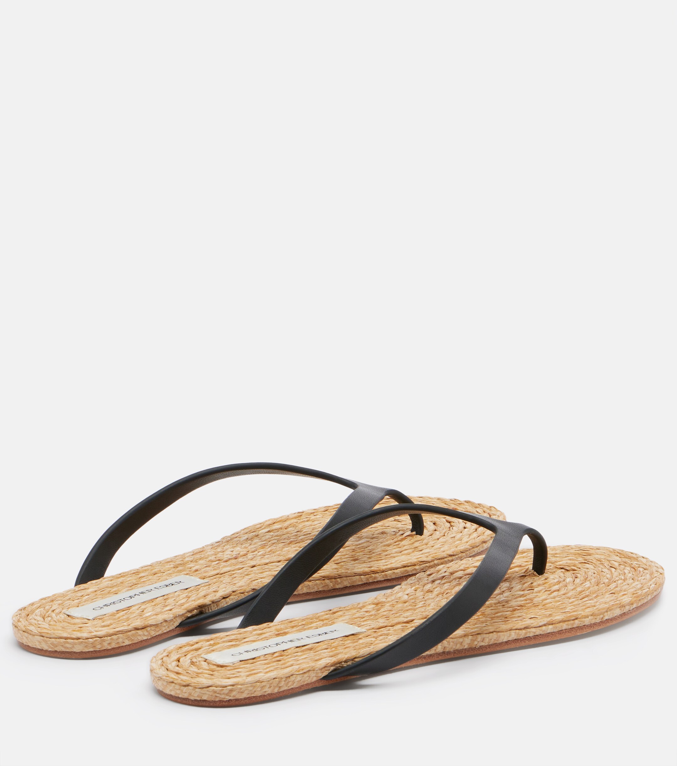 Christopher Esber Christopher Esber Palma leather thong sandals