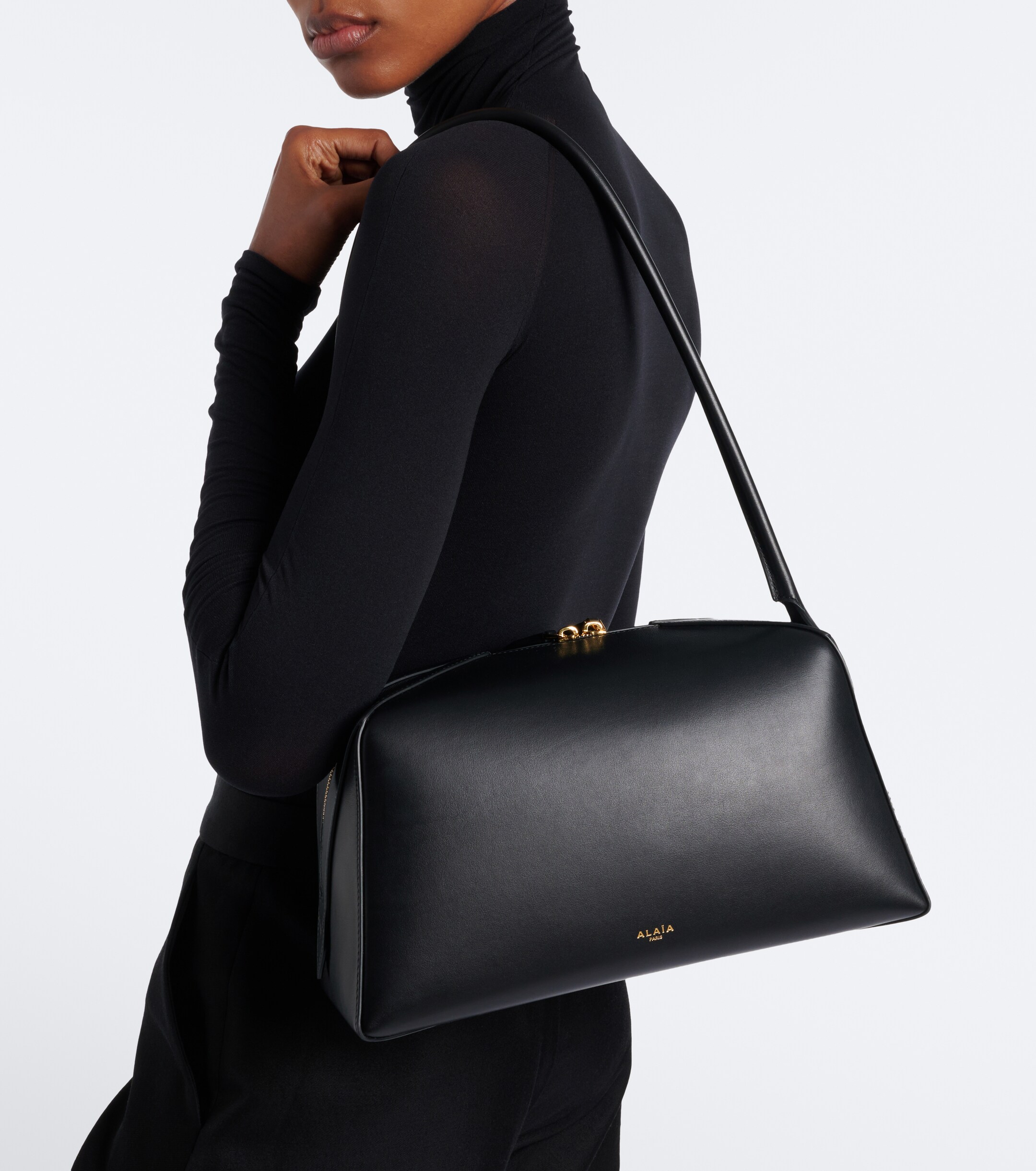 Alaïa Le Bouledogue Medium leather shoulder bag