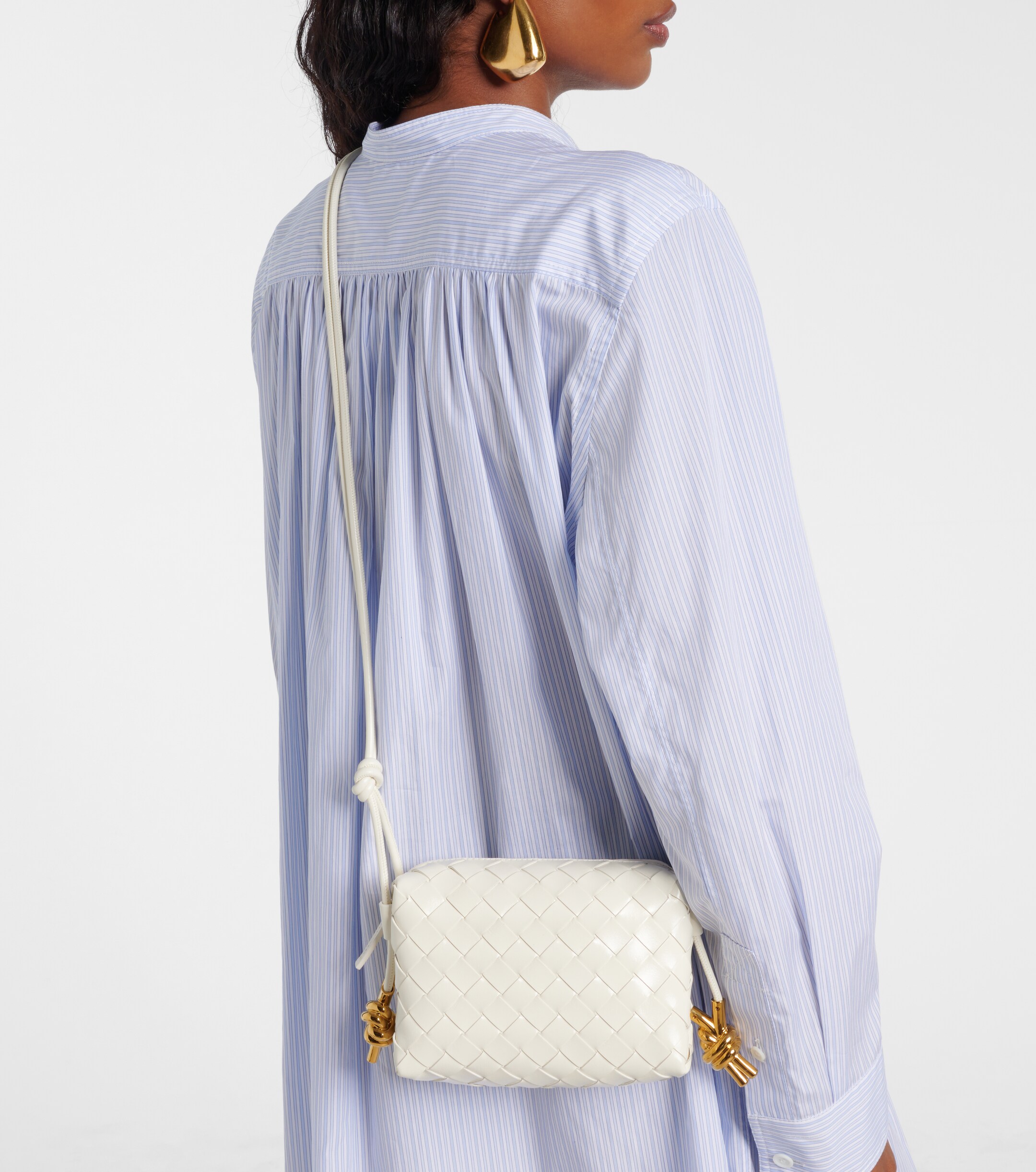 Bottega Veneta Loop Mini leather crossbody bag
