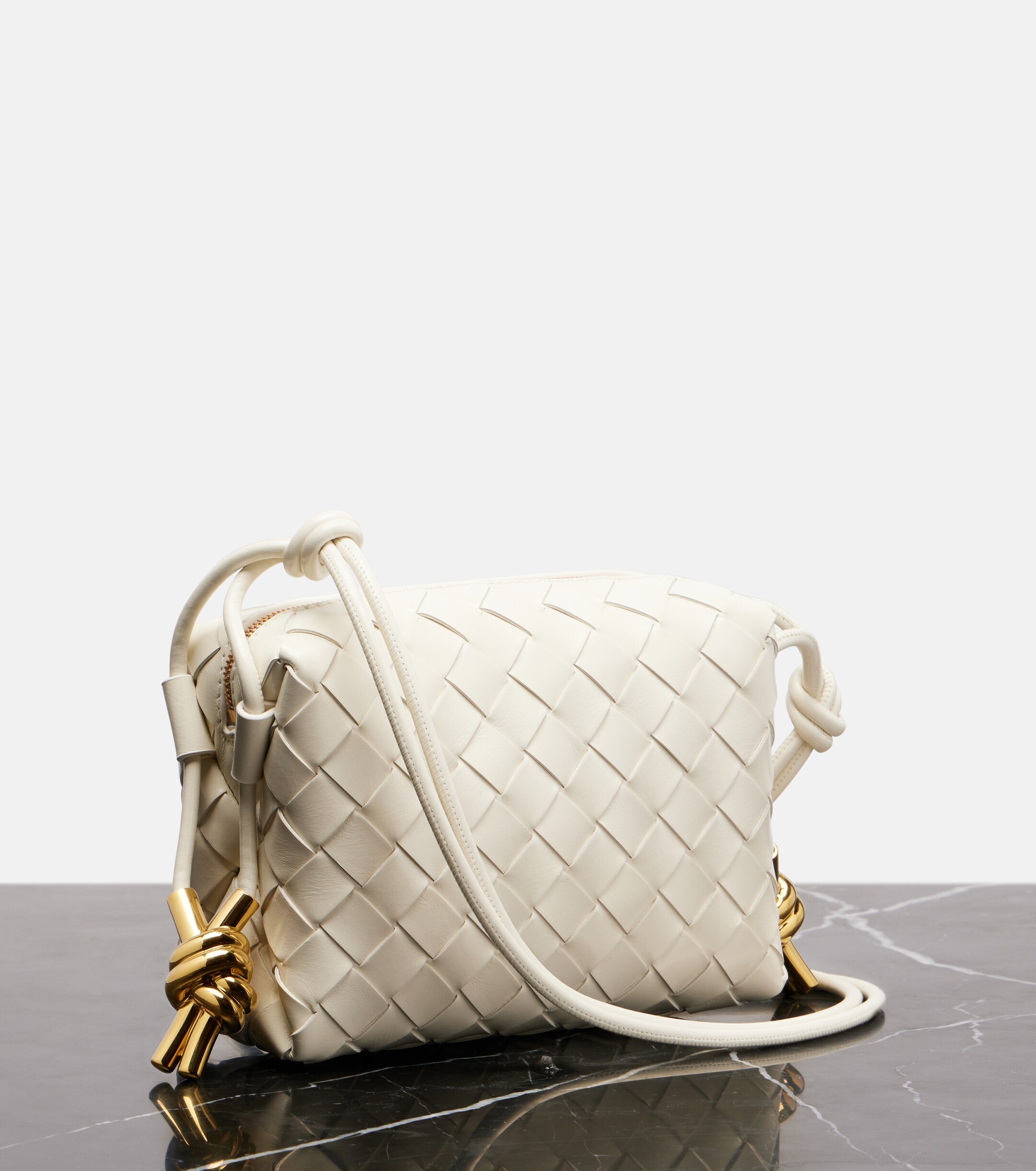 Bottega Veneta Loop Mini leather crossbody bag
