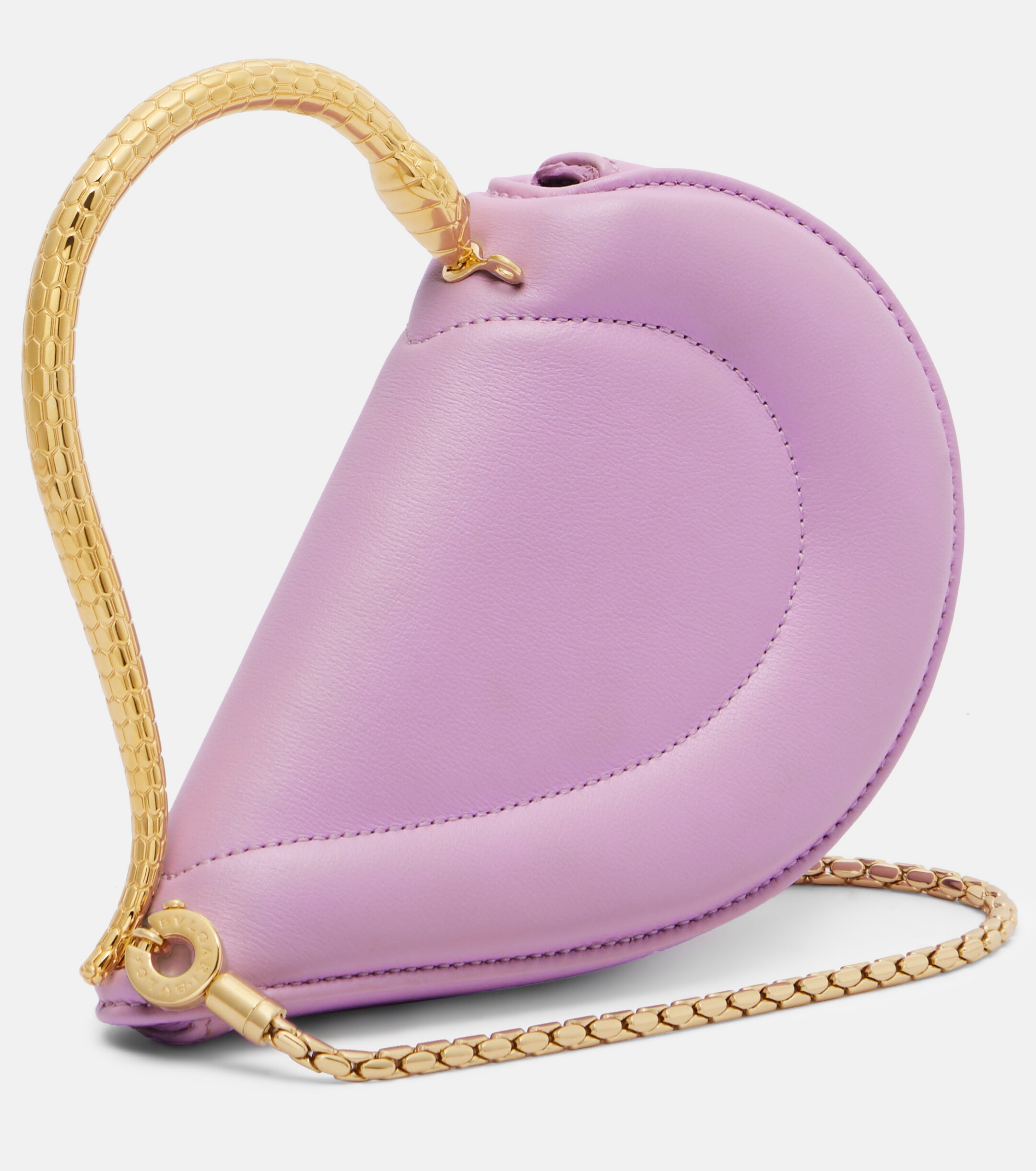 Bvlgari Serpenti Cuoricino leather top-handle bag thumbnail