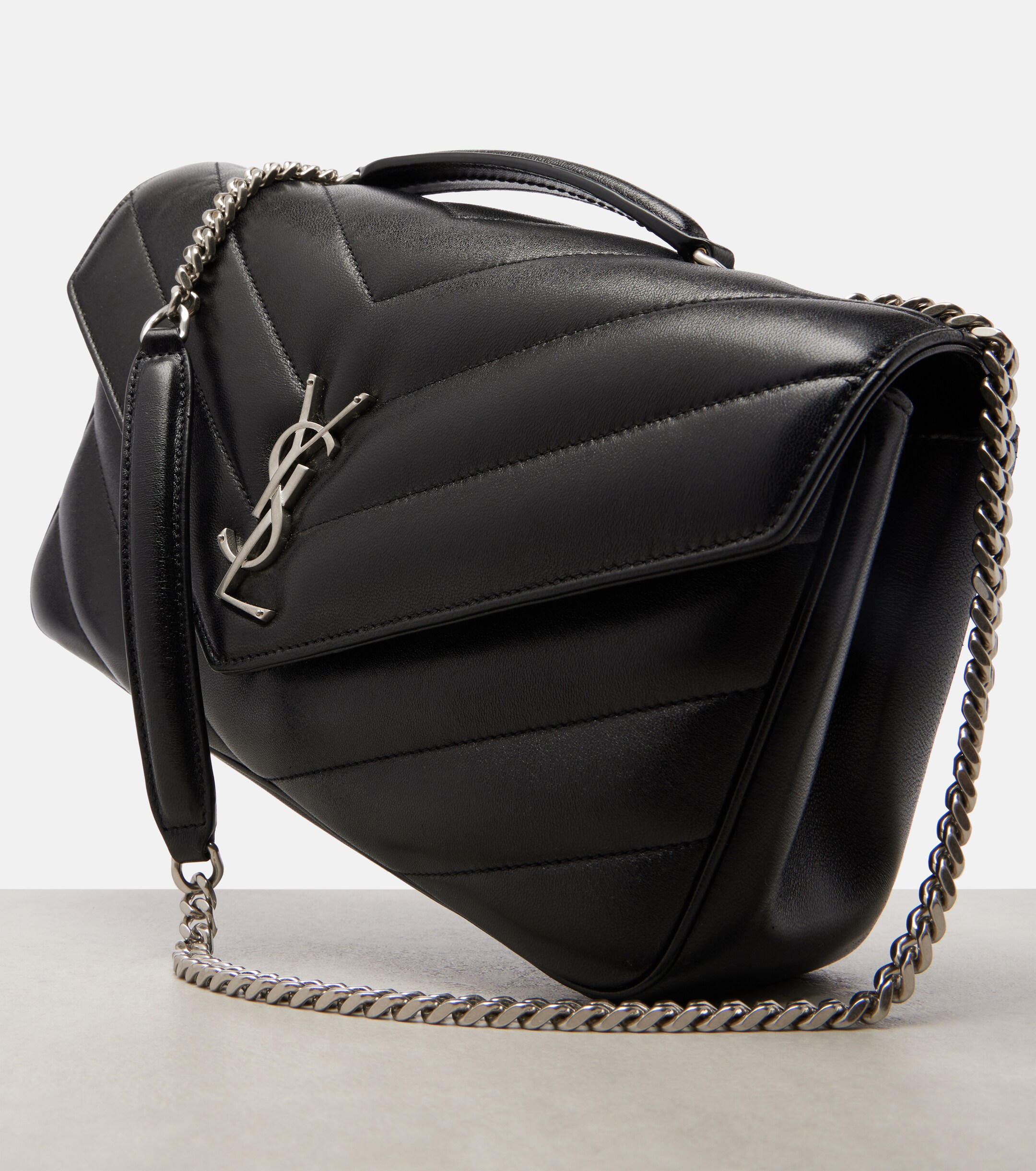 Saint Laurent Loulou Medium leather shoulder bag