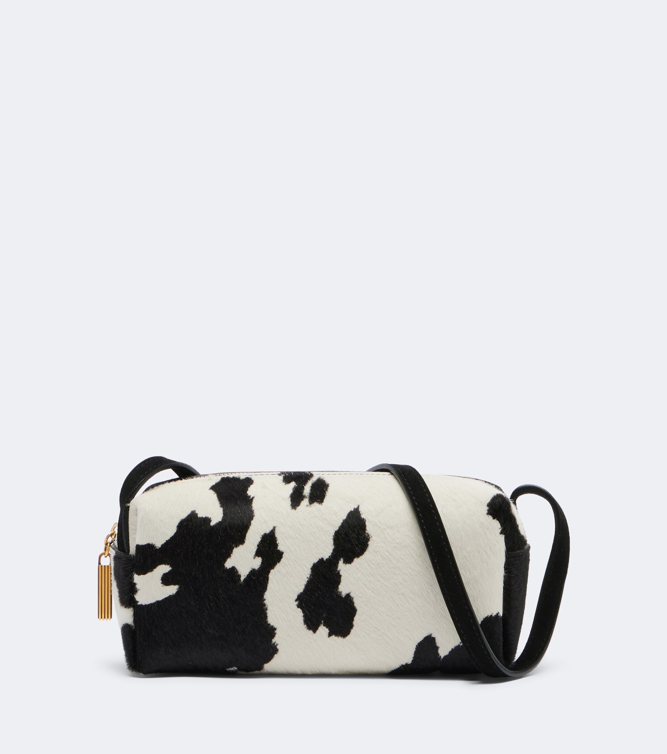 KHAITE Khaite Kye Mini calf hair and suede crossbody bag