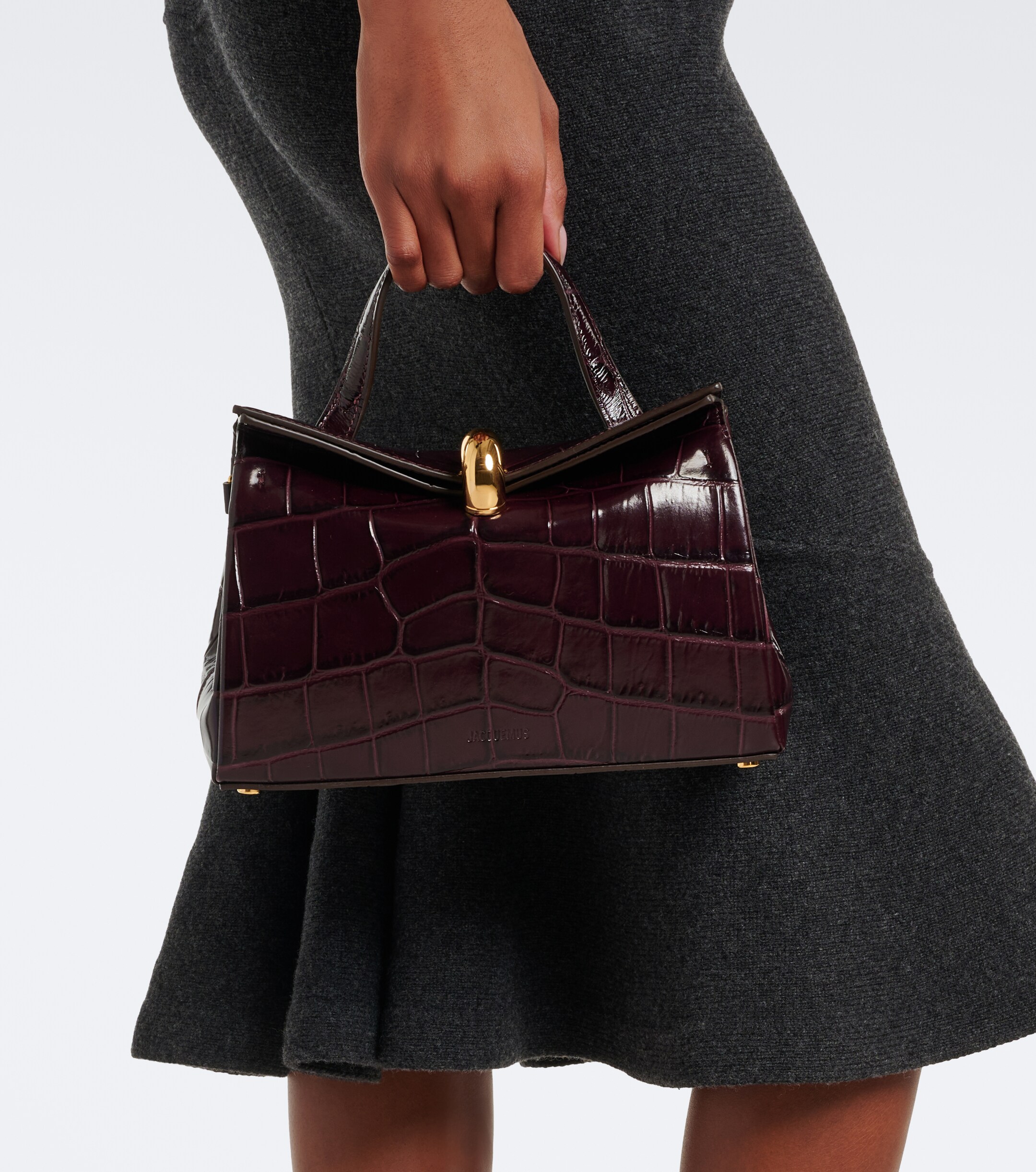 Jacquemus Jacquemus Valérie Small leather top-handle bag