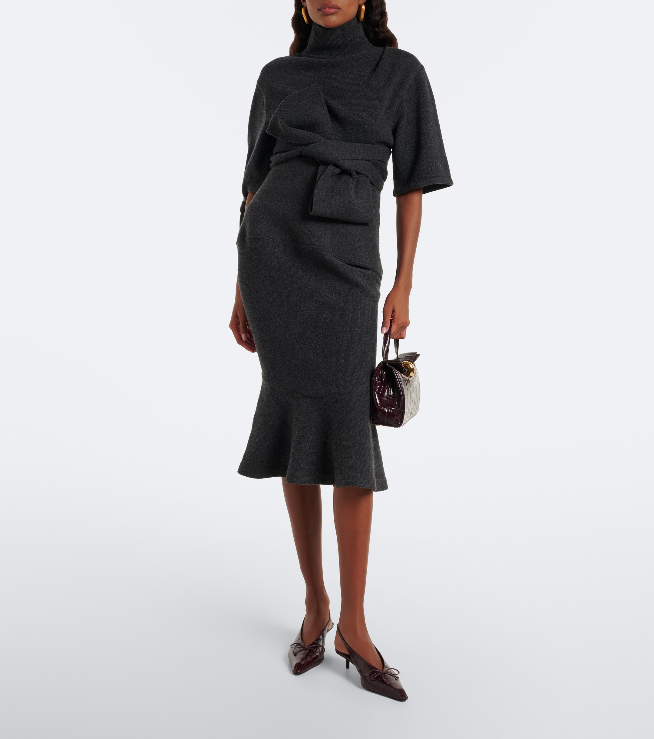 Jacquemus Jacquemus Valérie Small leather top-handle bag