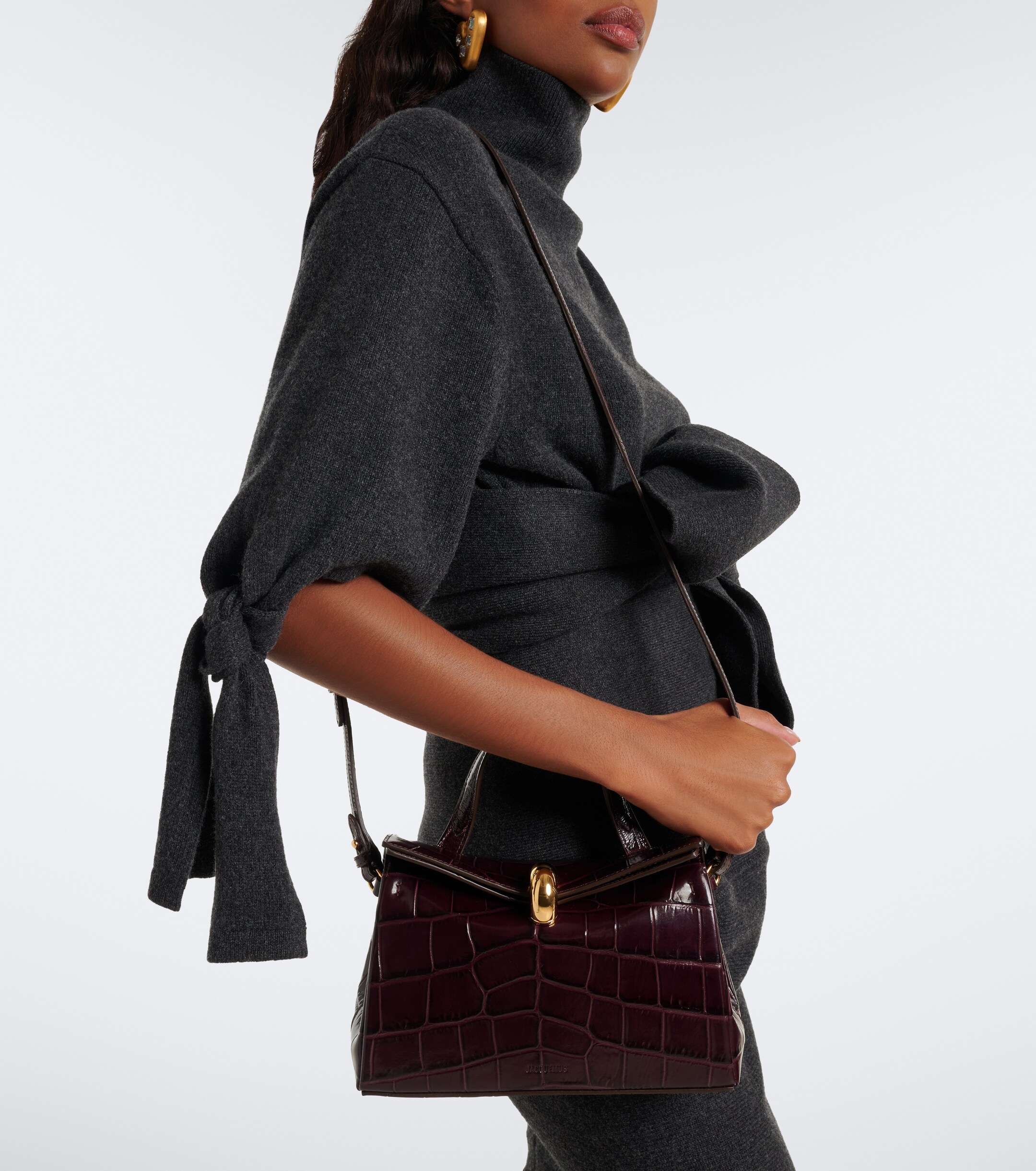 Jacquemus Jacquemus Valérie Small leather top-handle bag