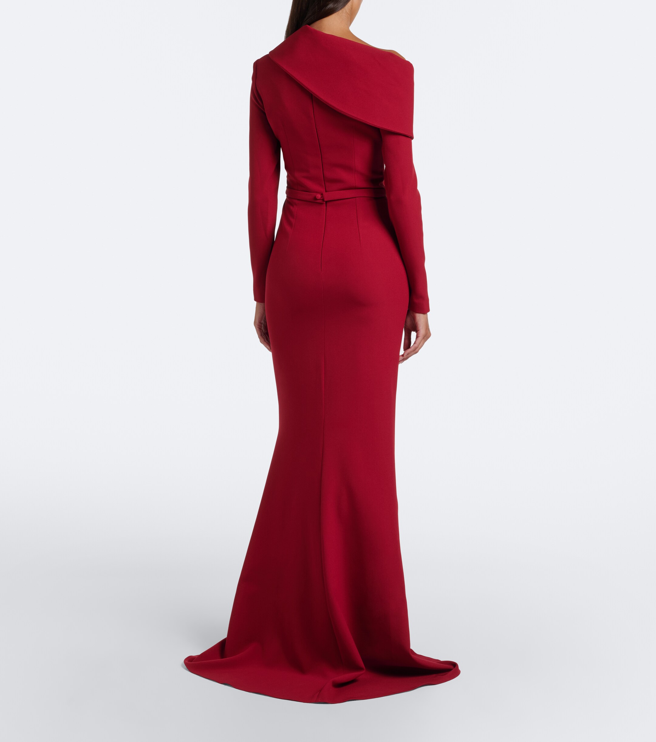 Safiyaa Safiyaa Belted gown