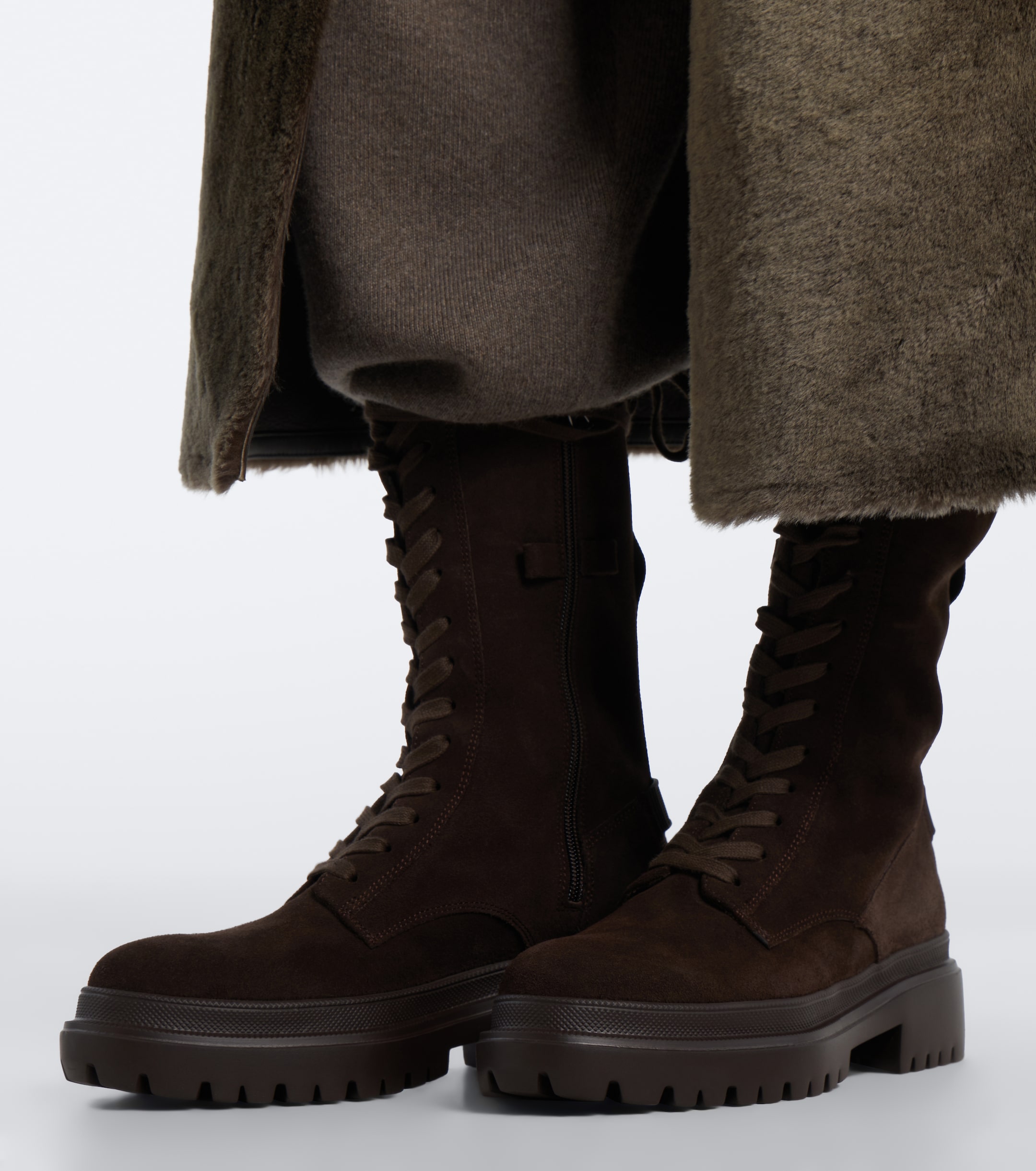 BOGNER Bogner Riga suede lace-up boots