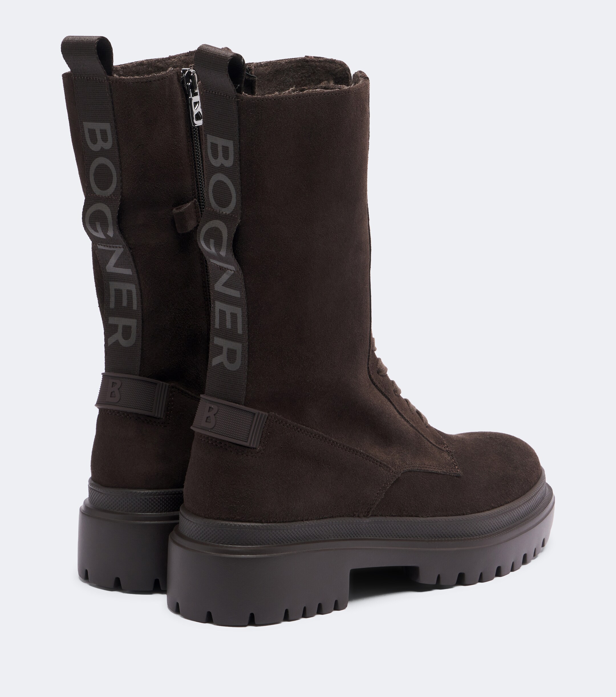 BOGNER Bogner Riga suede lace-up boots