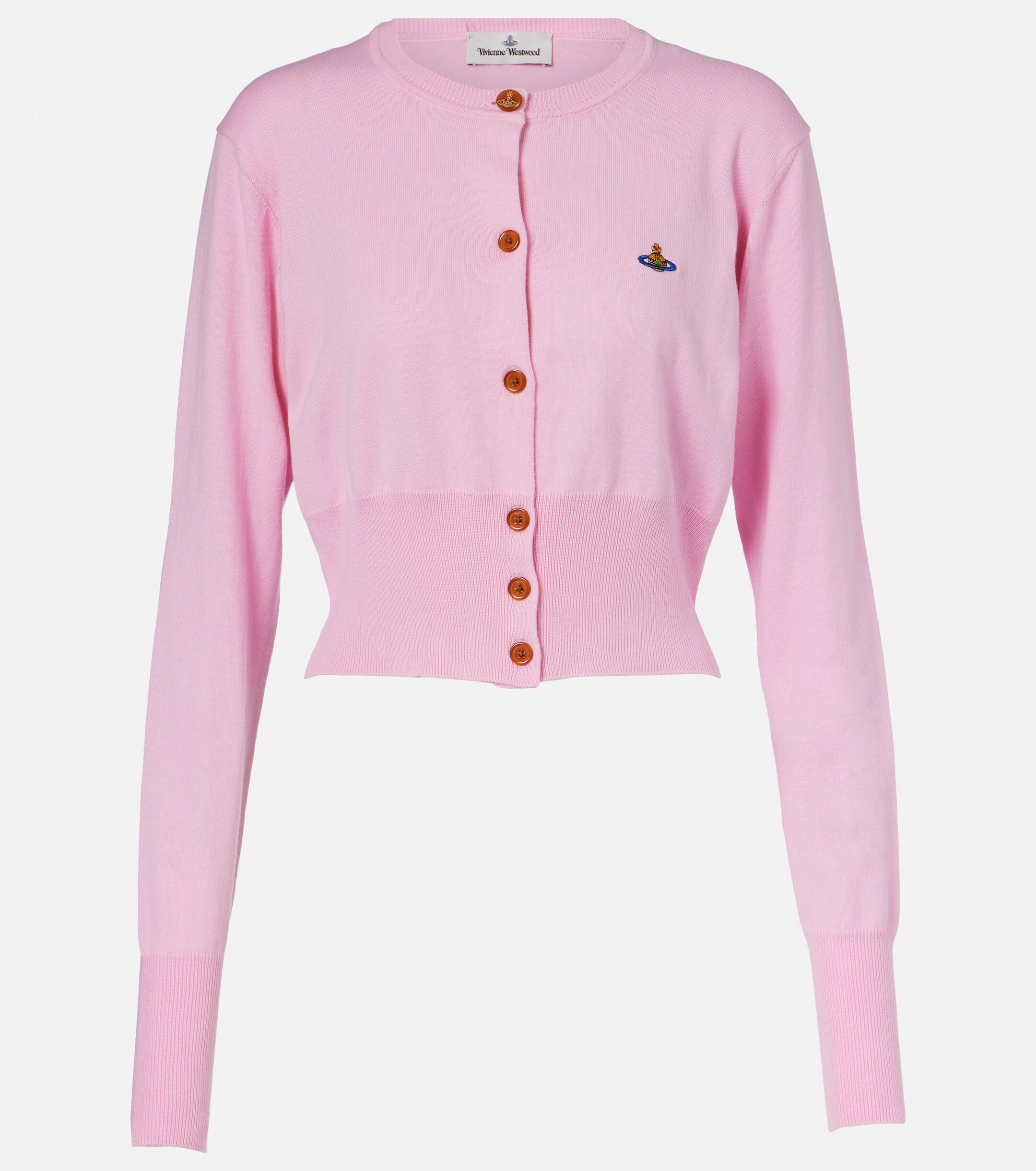 Vivienne Westwood - Orb cotton and cashmere cardigan | Plush