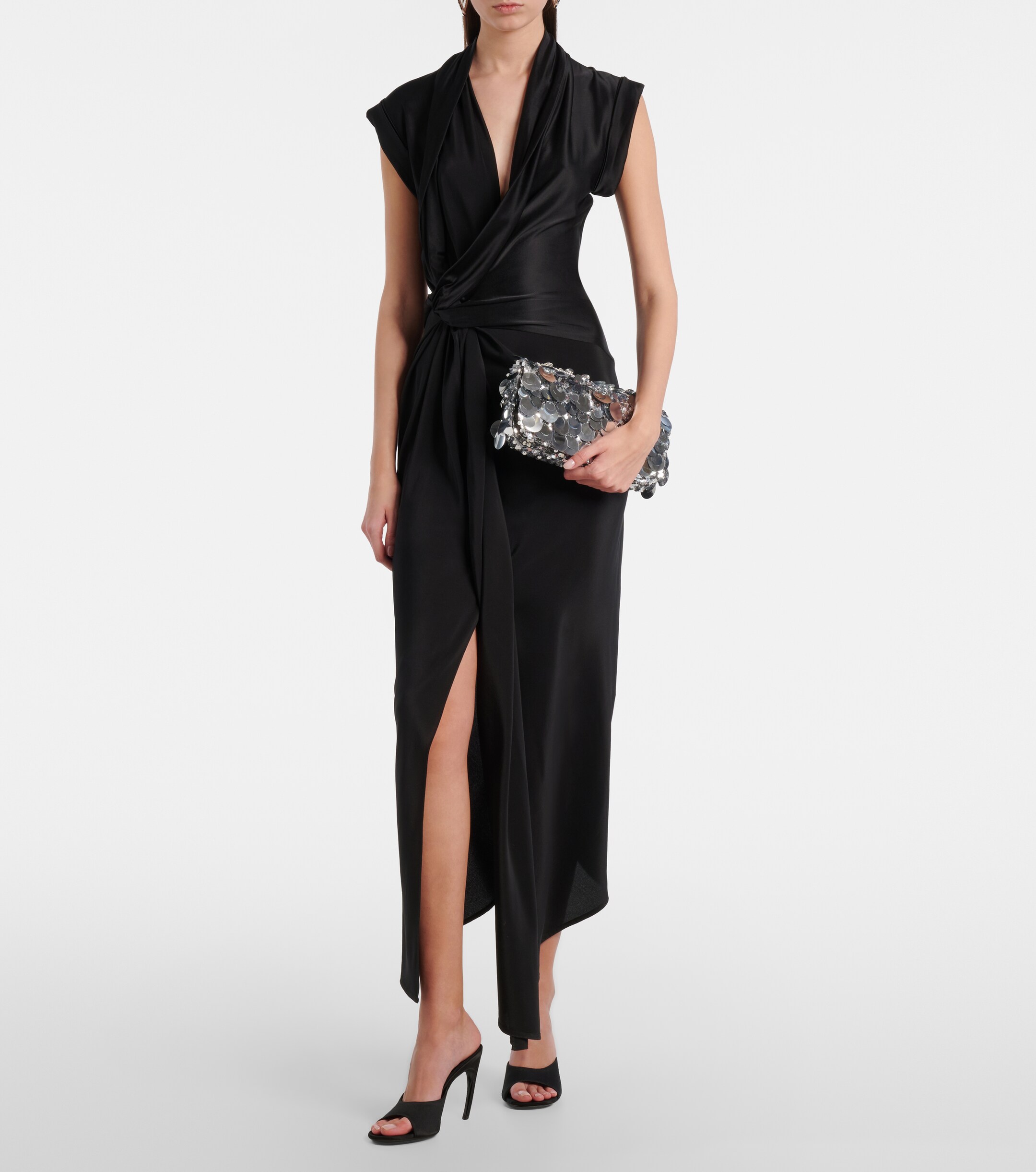 Rabanne Sparkle sequined shoulder bag