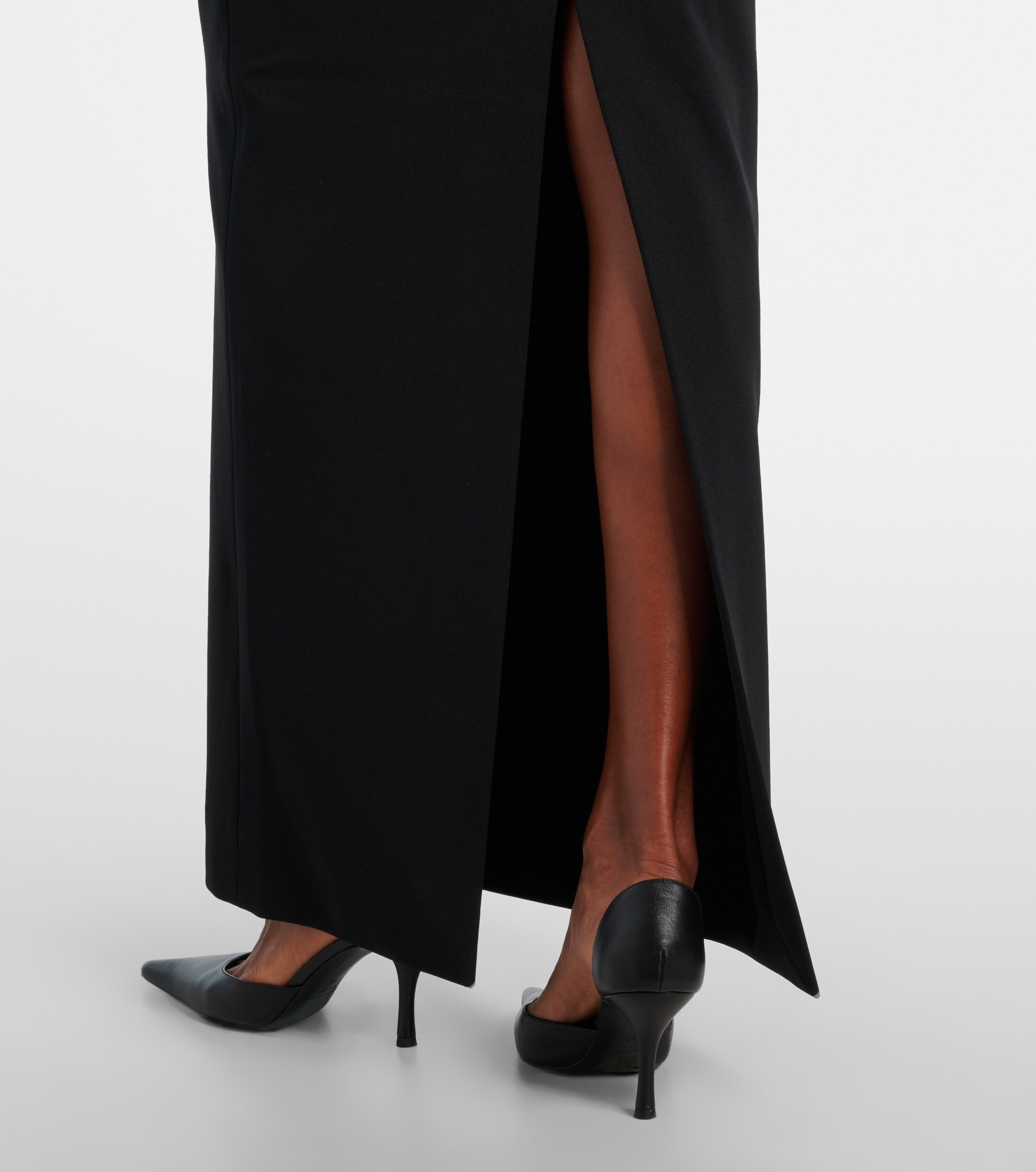 Solace London Lang crêpe maxi dress