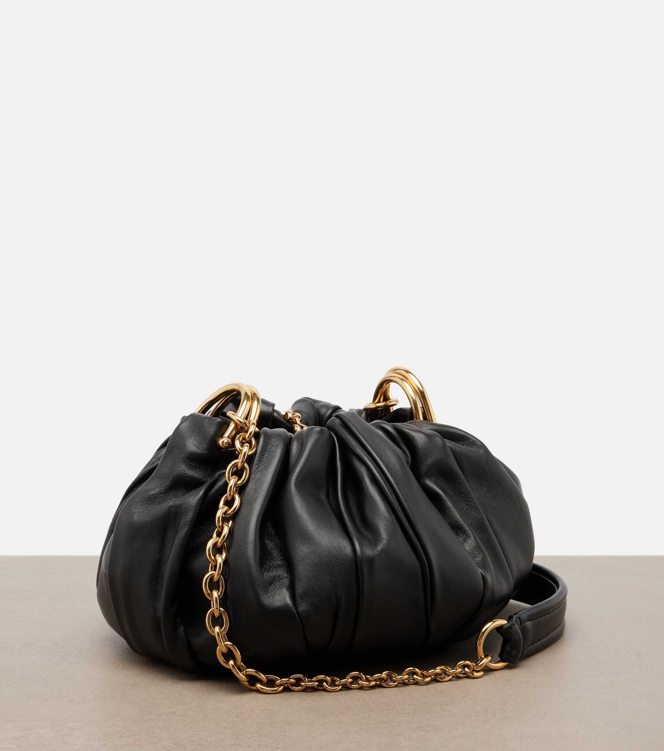 Chloé Chloé Plissé Small leather shoulder bag