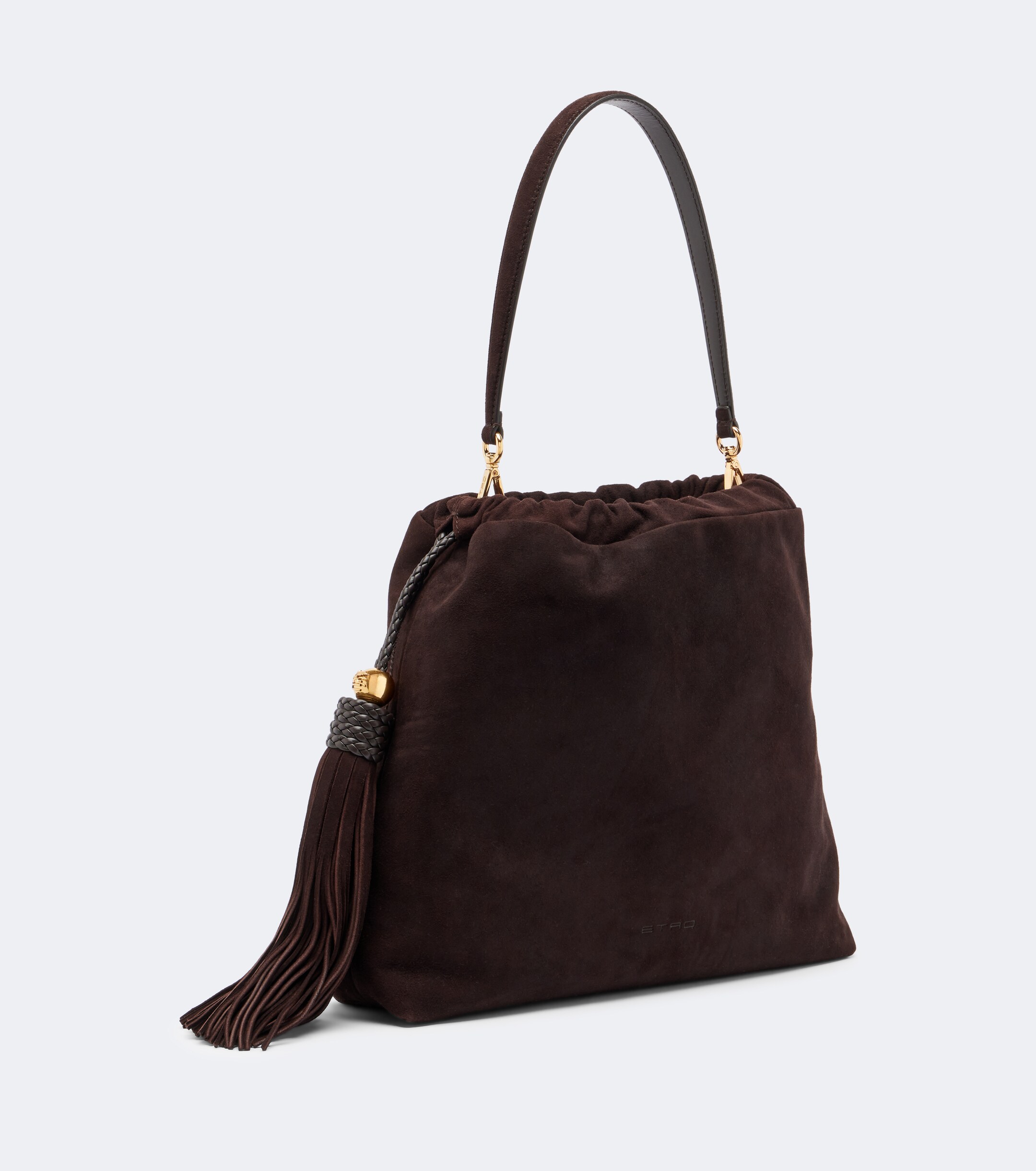 Etro Kalispera Medium suede shoulder bag