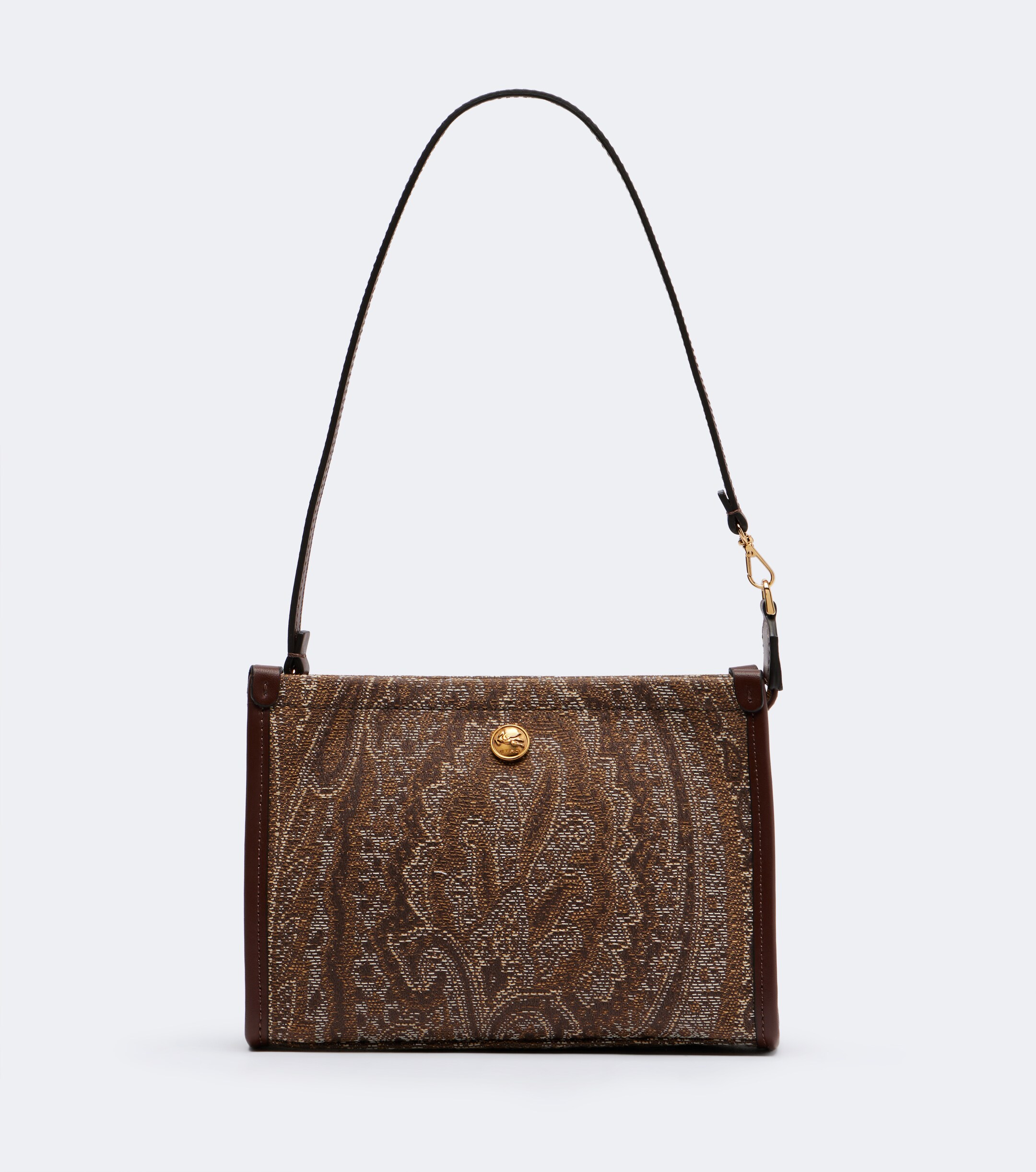 Etro Arnica Small coated canvas top handle bag