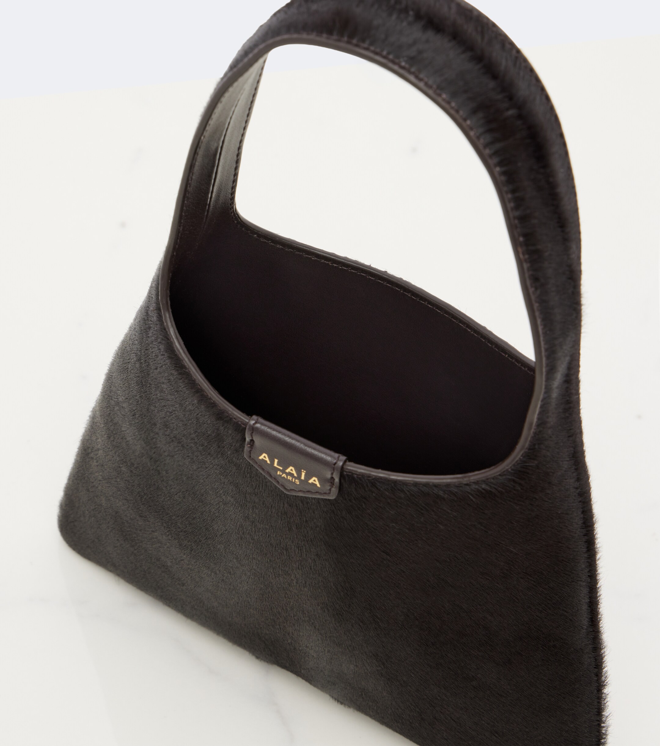Alaïa Small calf hair tote bag