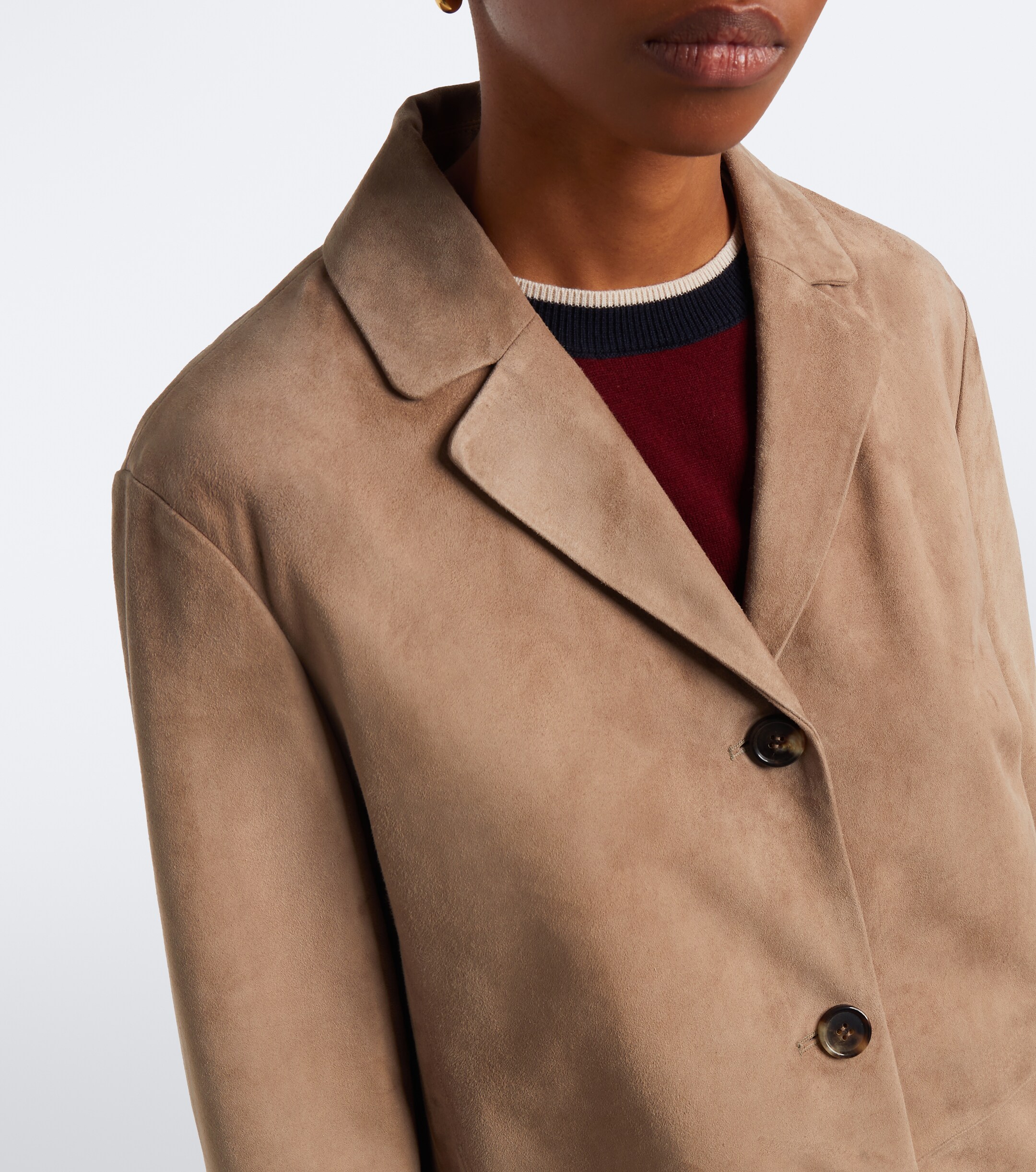 S Max Mara 'S Max Mara Suede jacket