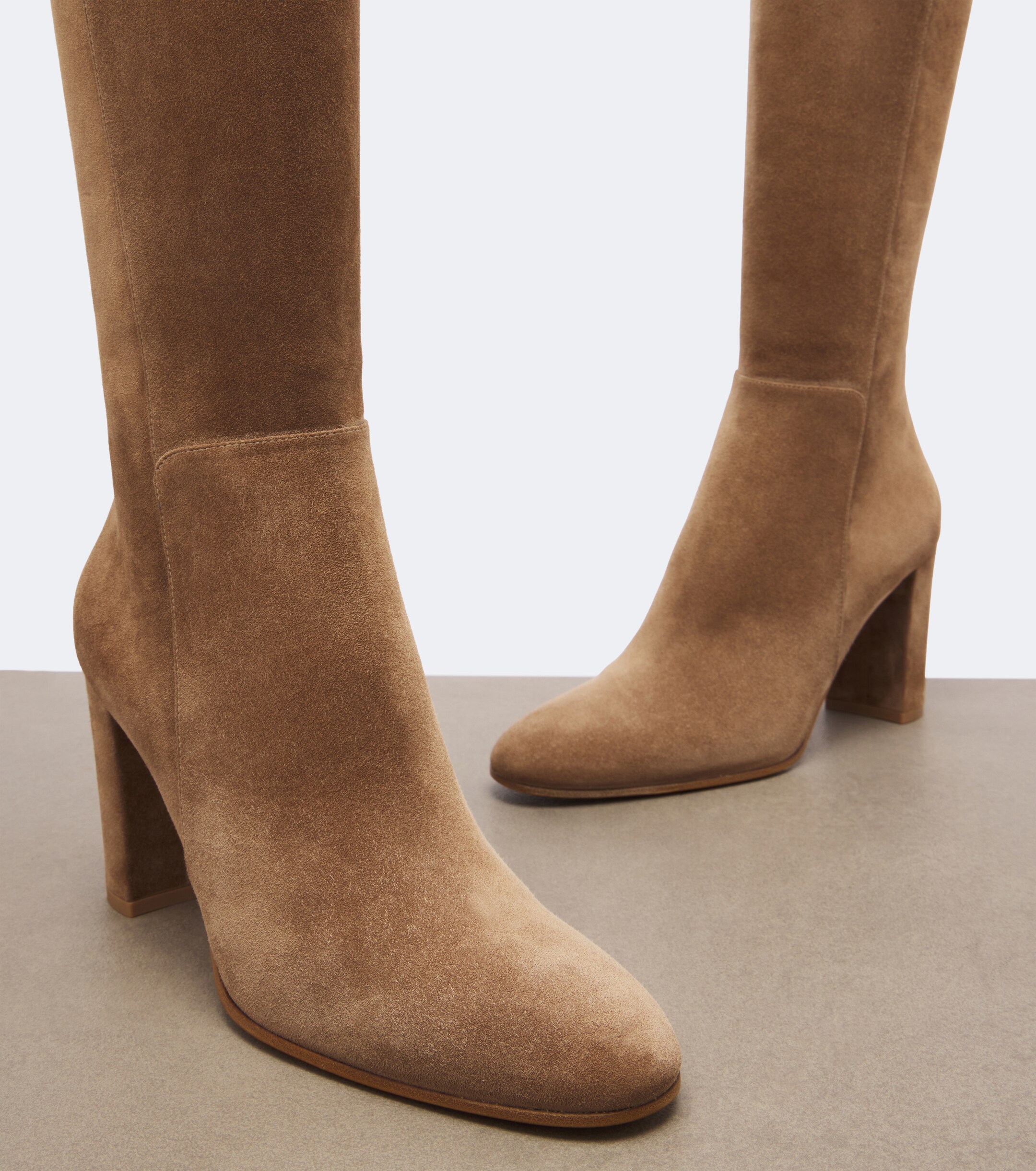 GIANVITO ROSSI Gianvito Rossi Suede knee-high boots