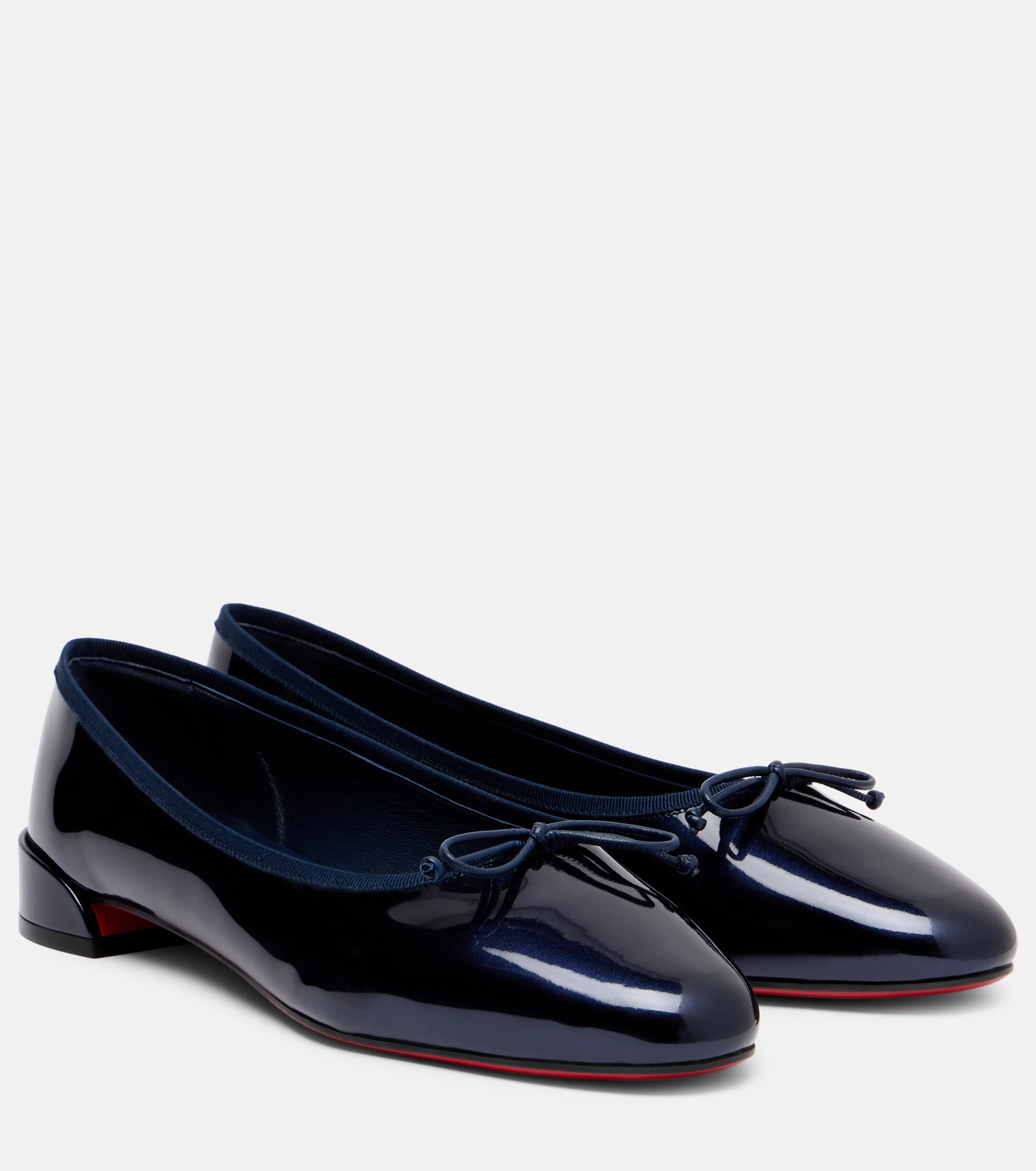 CHRISTIAN LOUBOUTIN Sweetie Jane patent leather ballet flats