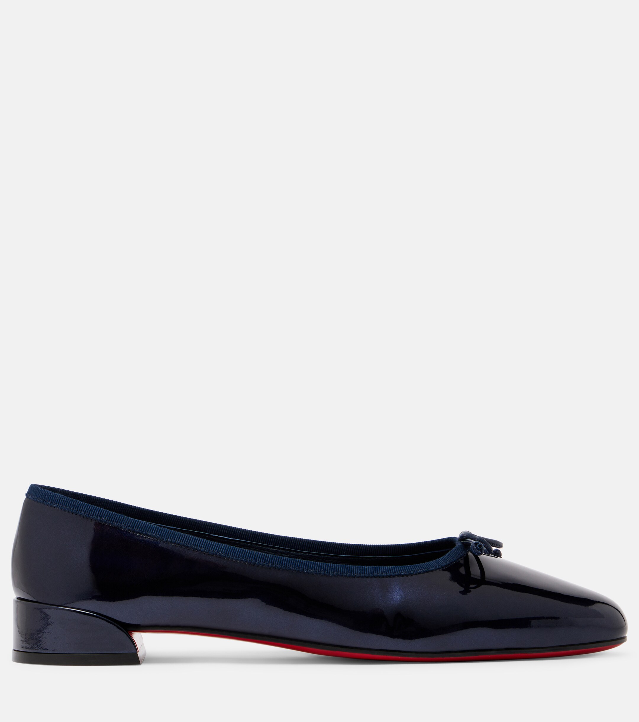 CHRISTIAN LOUBOUTIN Sweetie Jane patent leather ballet flats