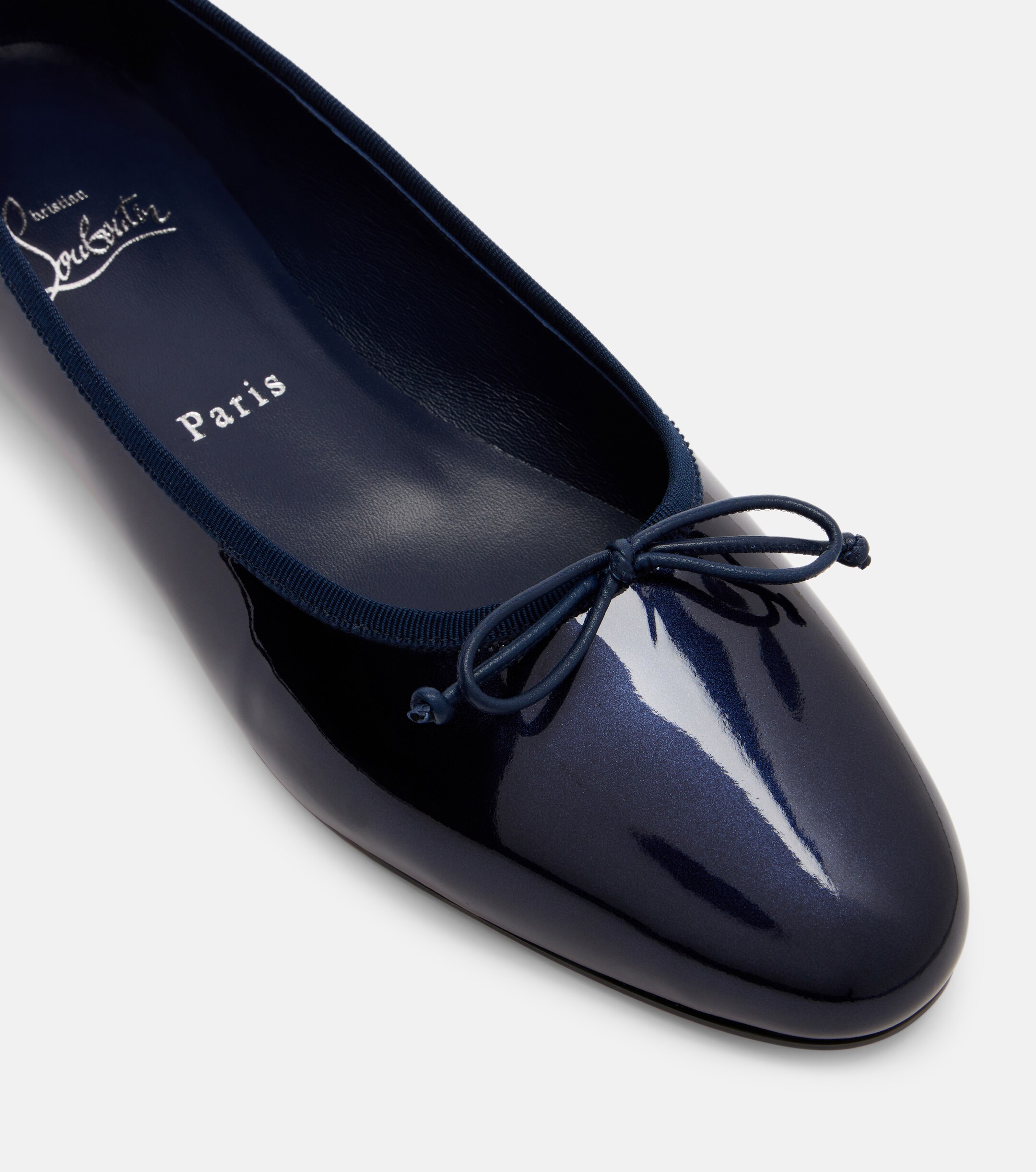 CHRISTIAN LOUBOUTIN Sweetie Jane patent leather ballet flats