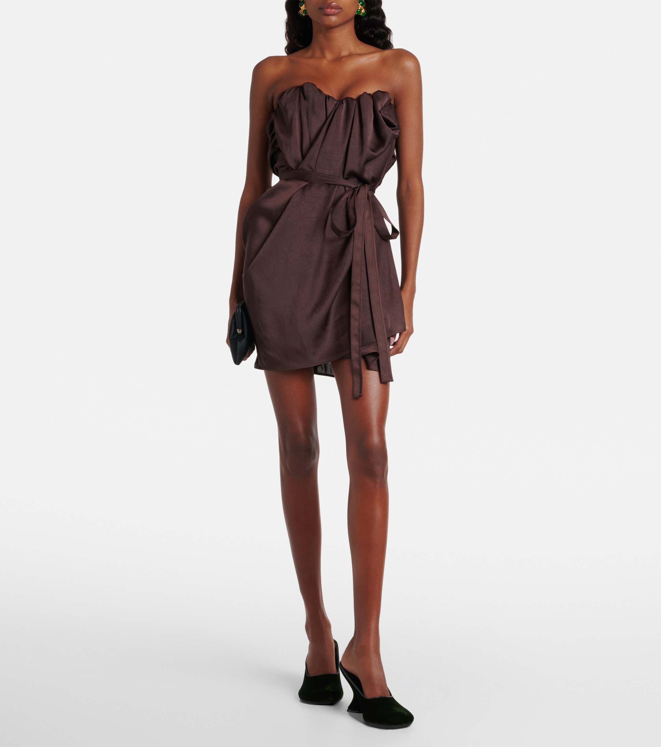 Vivienne Westwood Susana draped corset dress
