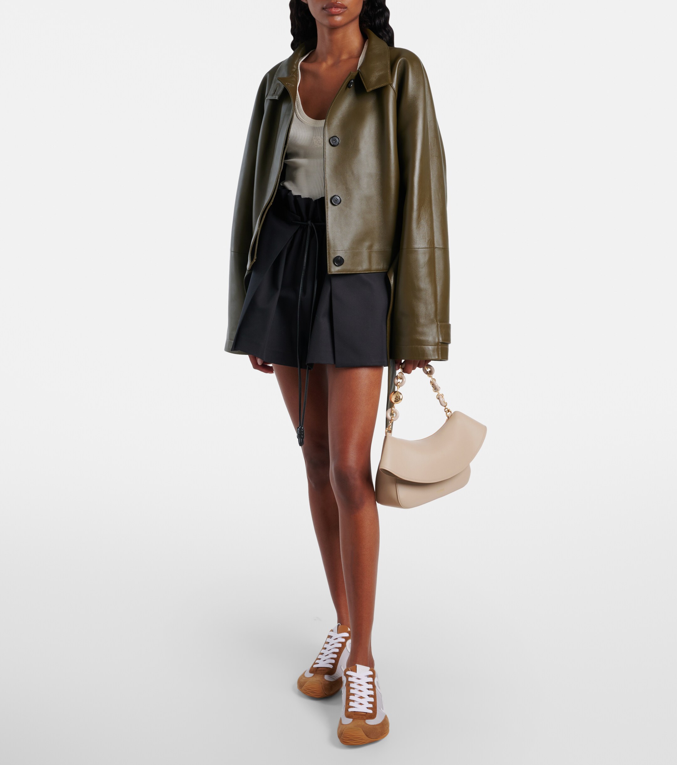 Loewe Ola Medium leather shoulder bag