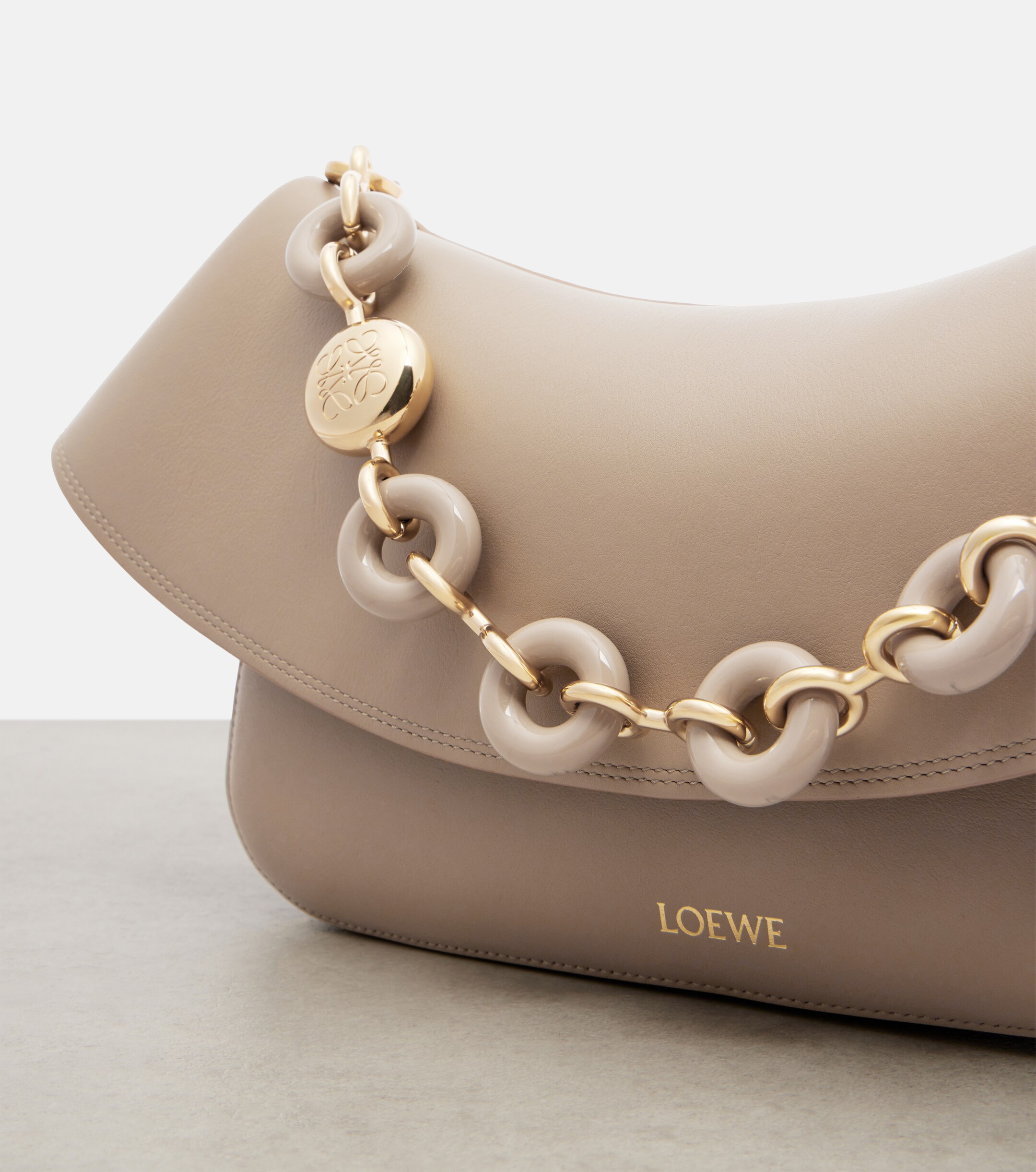 Loewe Ola Medium leather shoulder bag