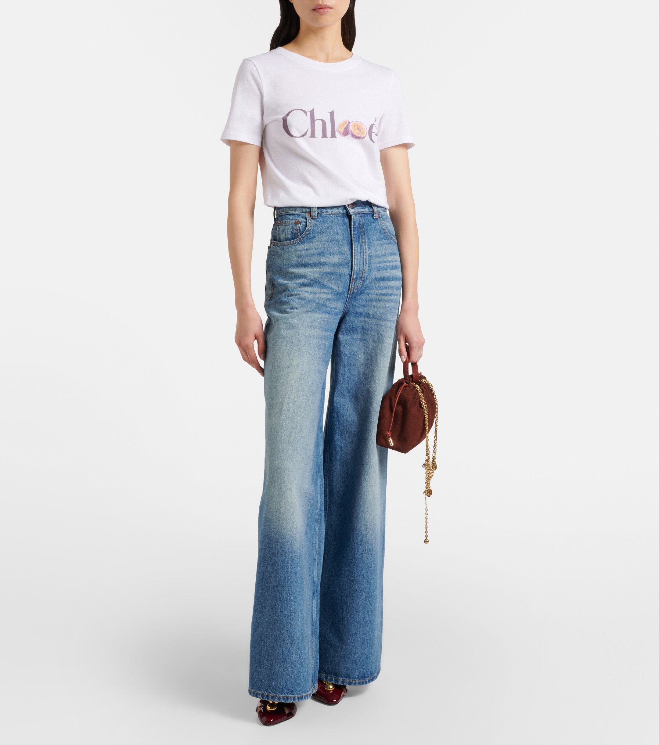 Chloé Chloé Icons Small suede bucket bag