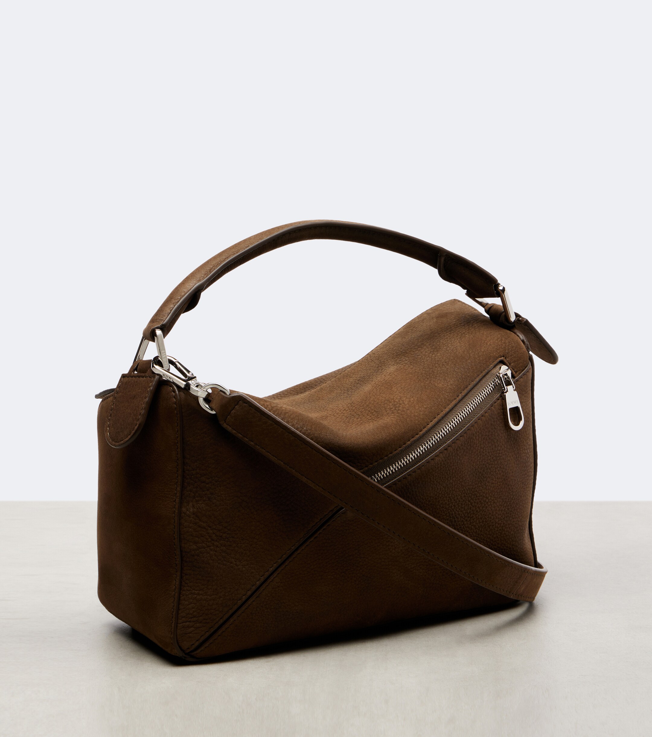 Loewe Puzzle Small leather top-handle bag