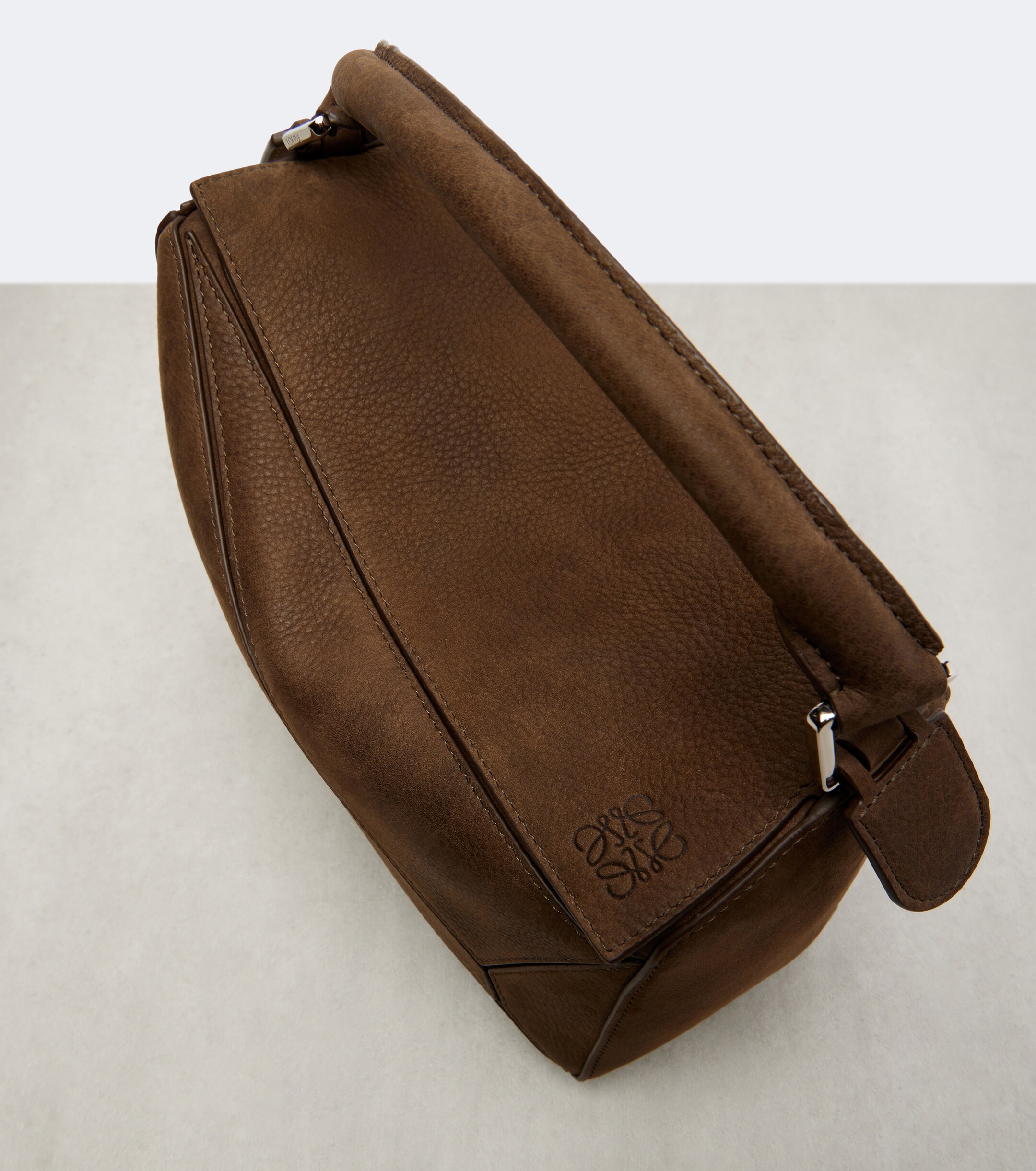 Loewe Puzzle Small leather top-handle bag