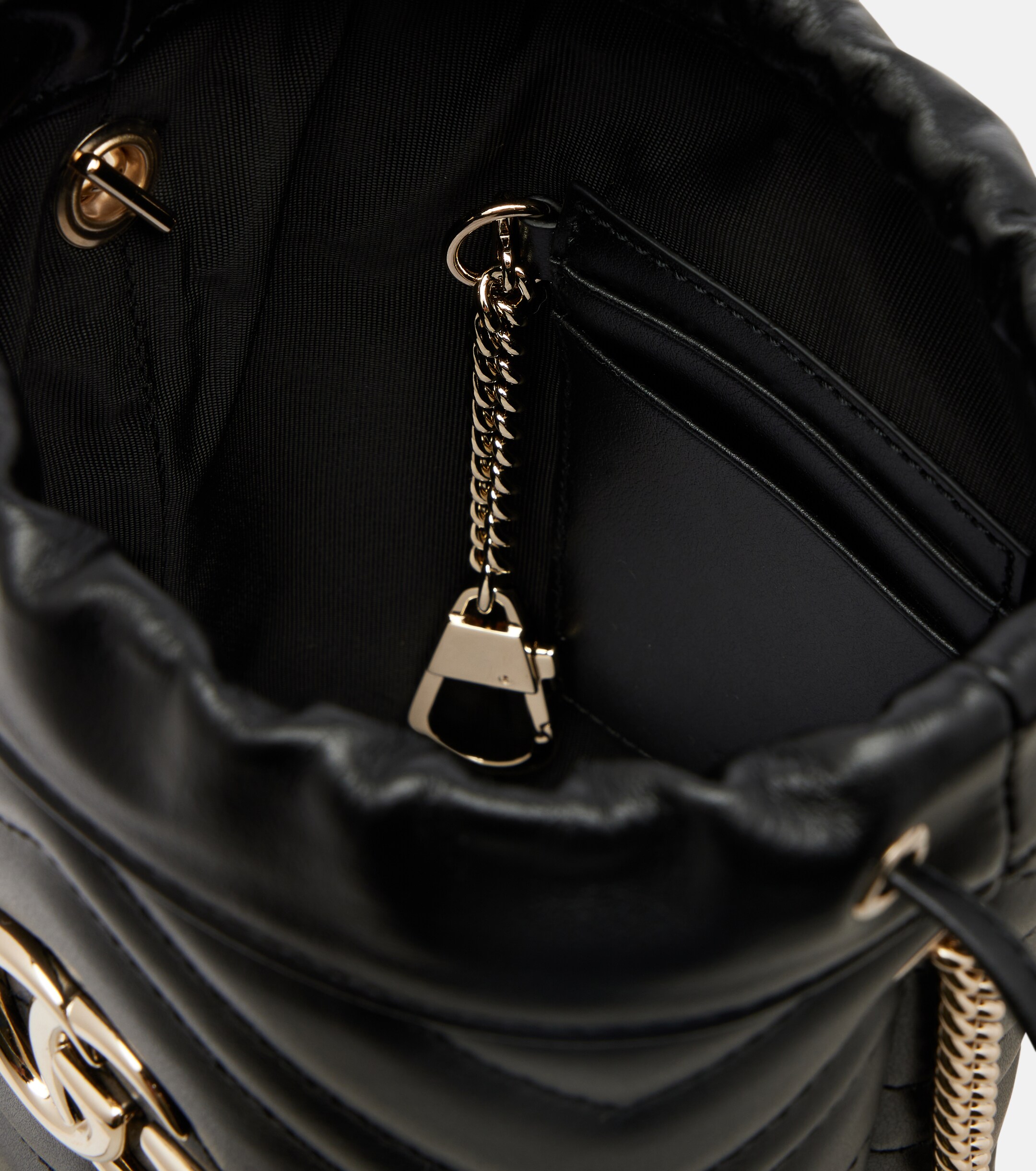 Gucci GG Marmont Small leather bucket bag