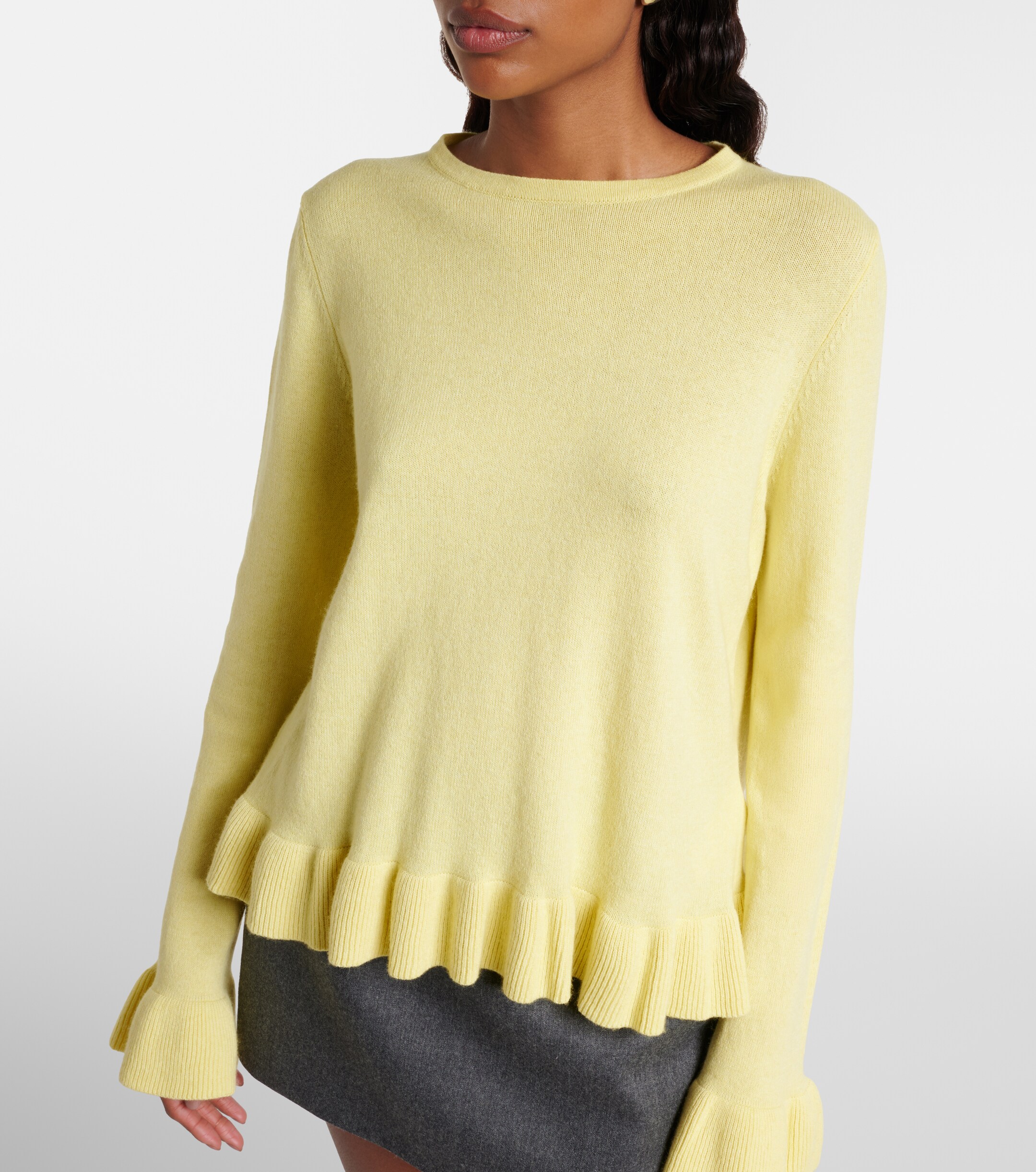Jardin des Orangers Cotton and cashmere sweater