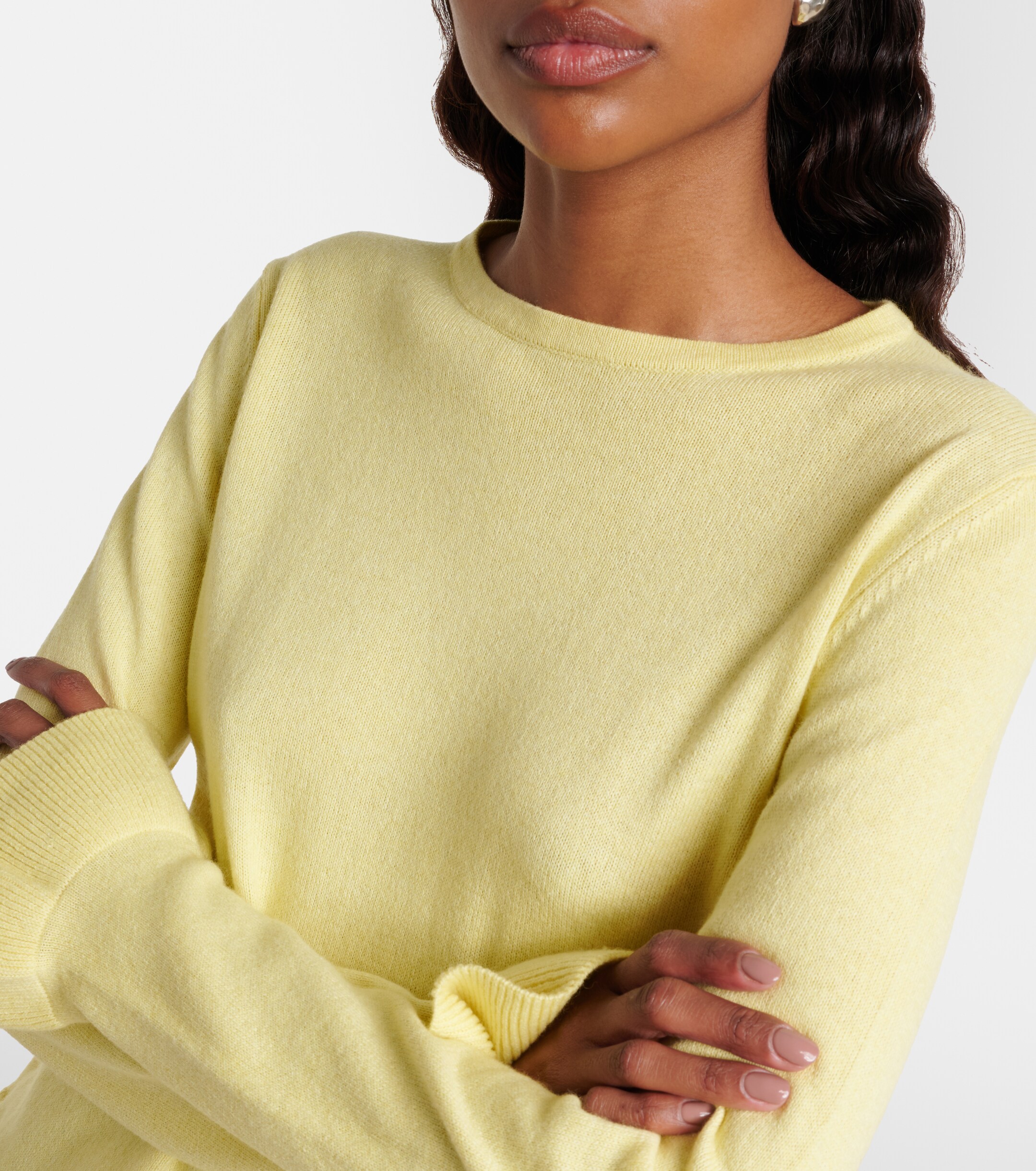 Jardin des Orangers Cotton and cashmere sweater